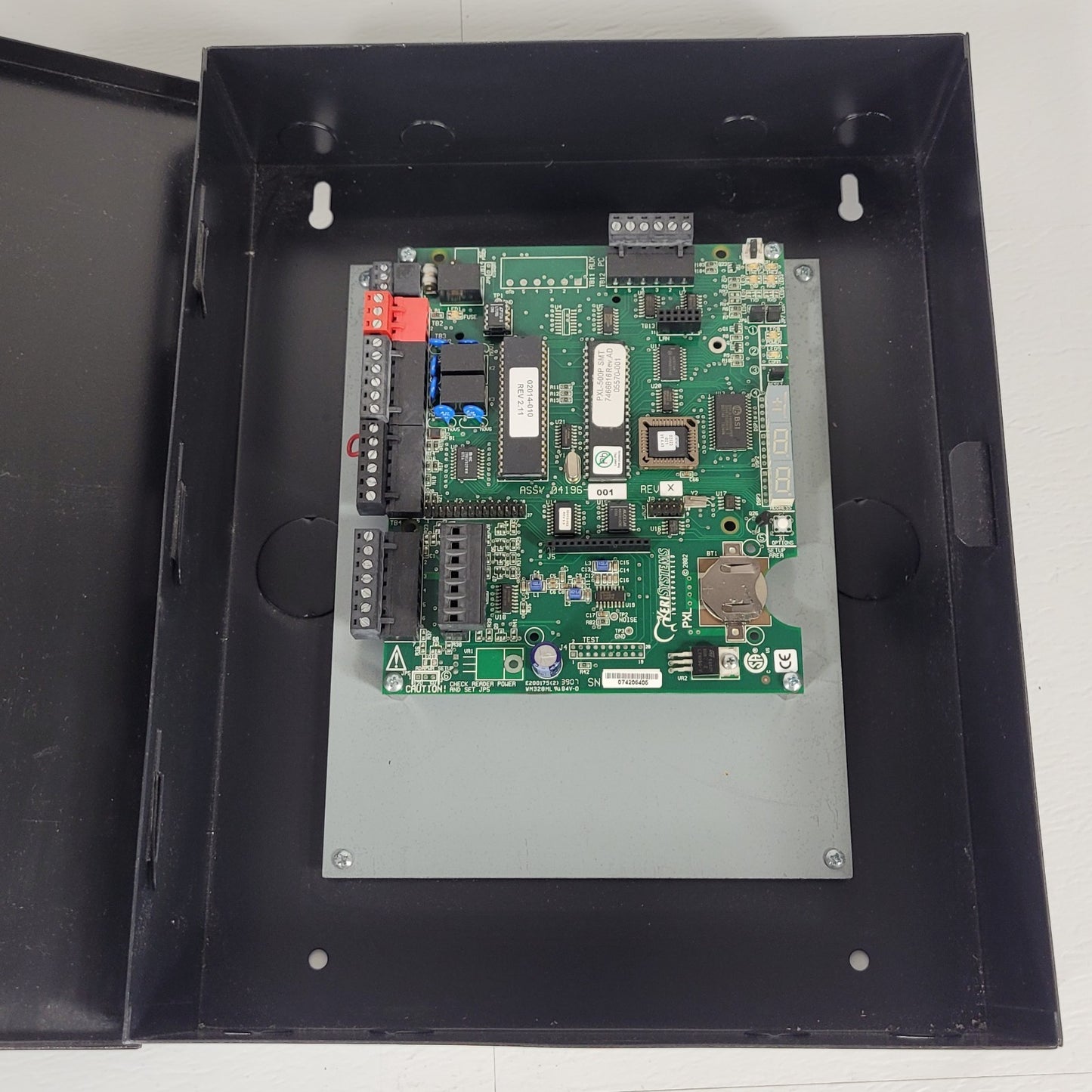 Keri PXL-500P Access Control Board with Enclosure Not Lock On Box Assy 04196-001