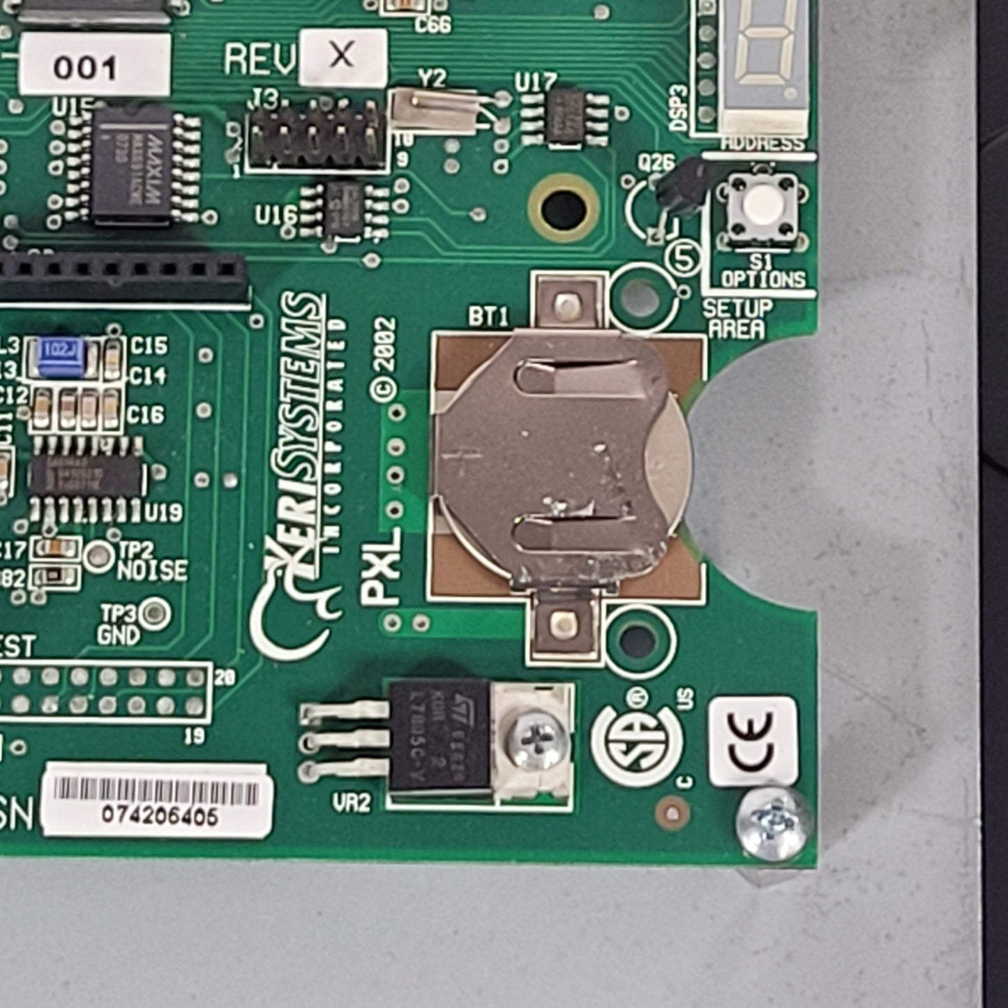 Keri PXL-500P Access Control Board with Enclosure Not Lock On Box Assy 04196-001