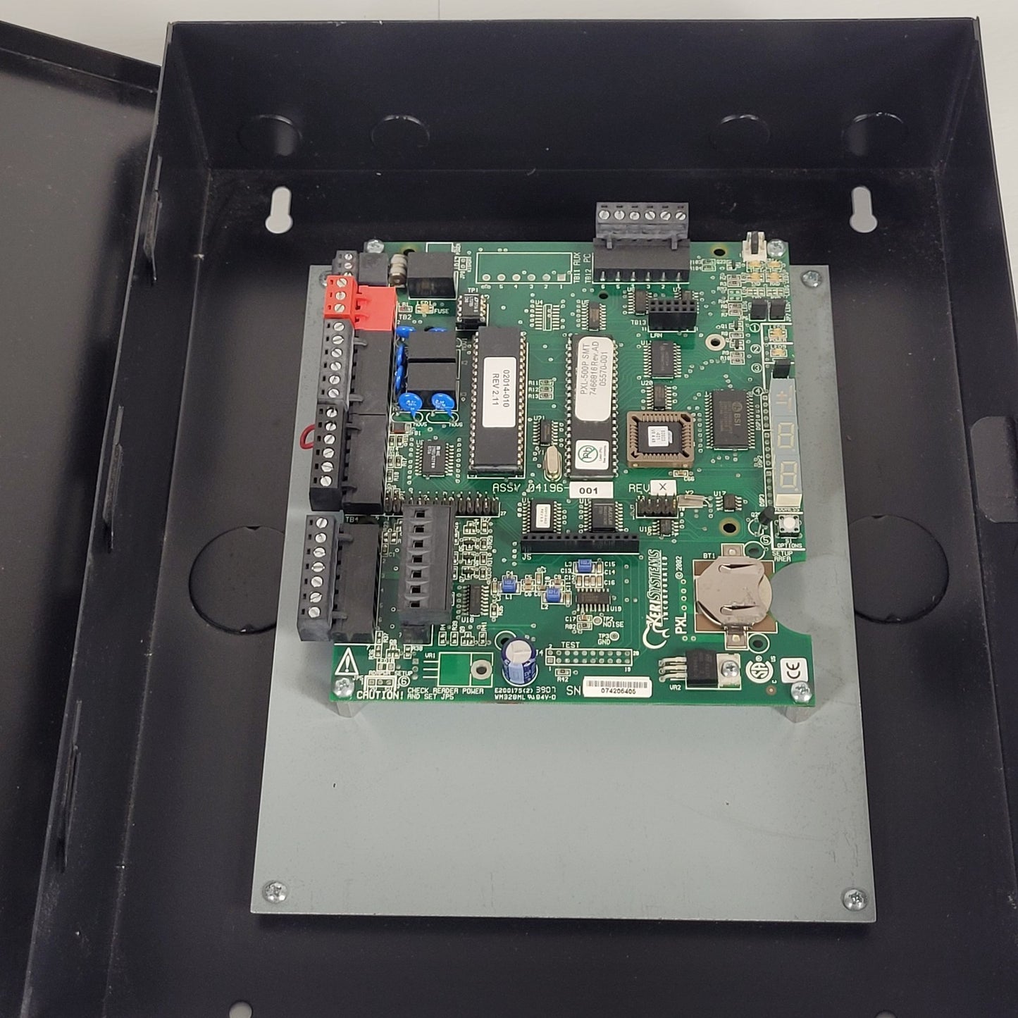 Keri PXL-500P Access Control Board with Enclosure Not Lock On Box Assy 04196-001