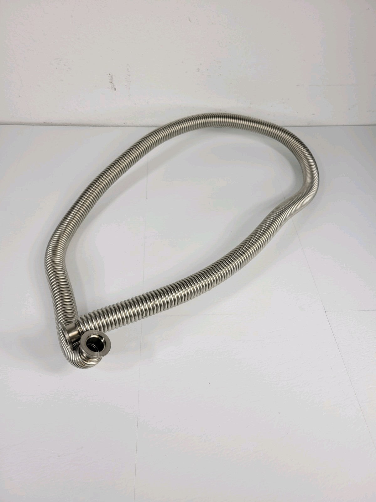 ISO KF25 NW25 Flexible Stainless Steel Bellows Hose High Vacuum 72in Long QF25