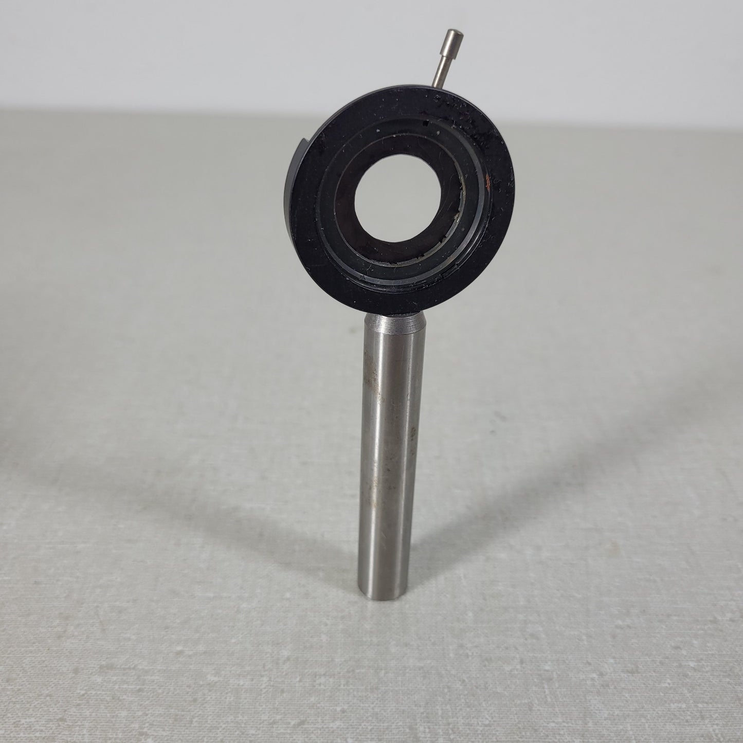 Unbranded Variable Aperture Stop 1-25mm w/ 3" Mount Post 43.75mm Outer Diameter