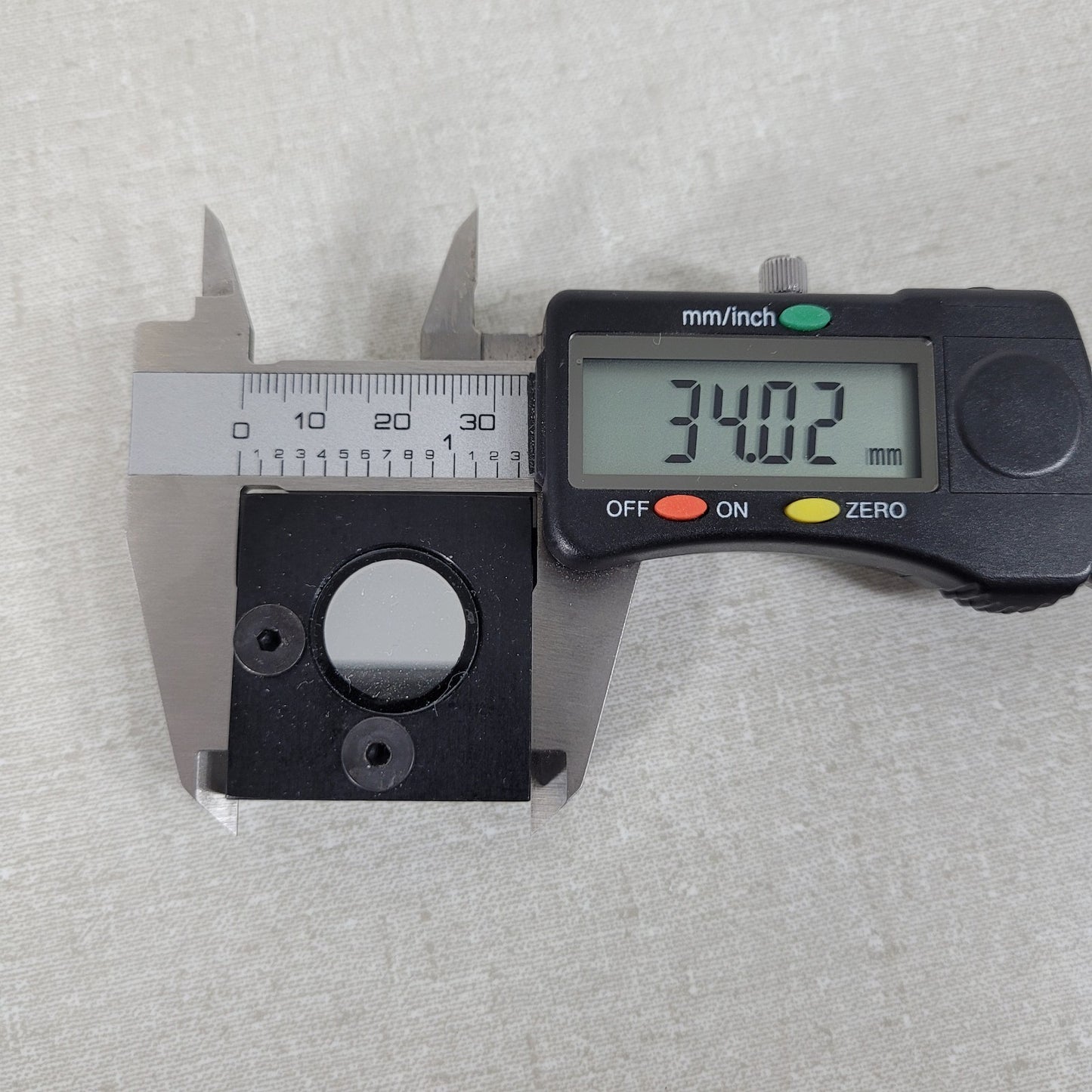 Adjustable 2-axis 0.75" Diameter Optical Mirror Mount Tilt X-Y Stage