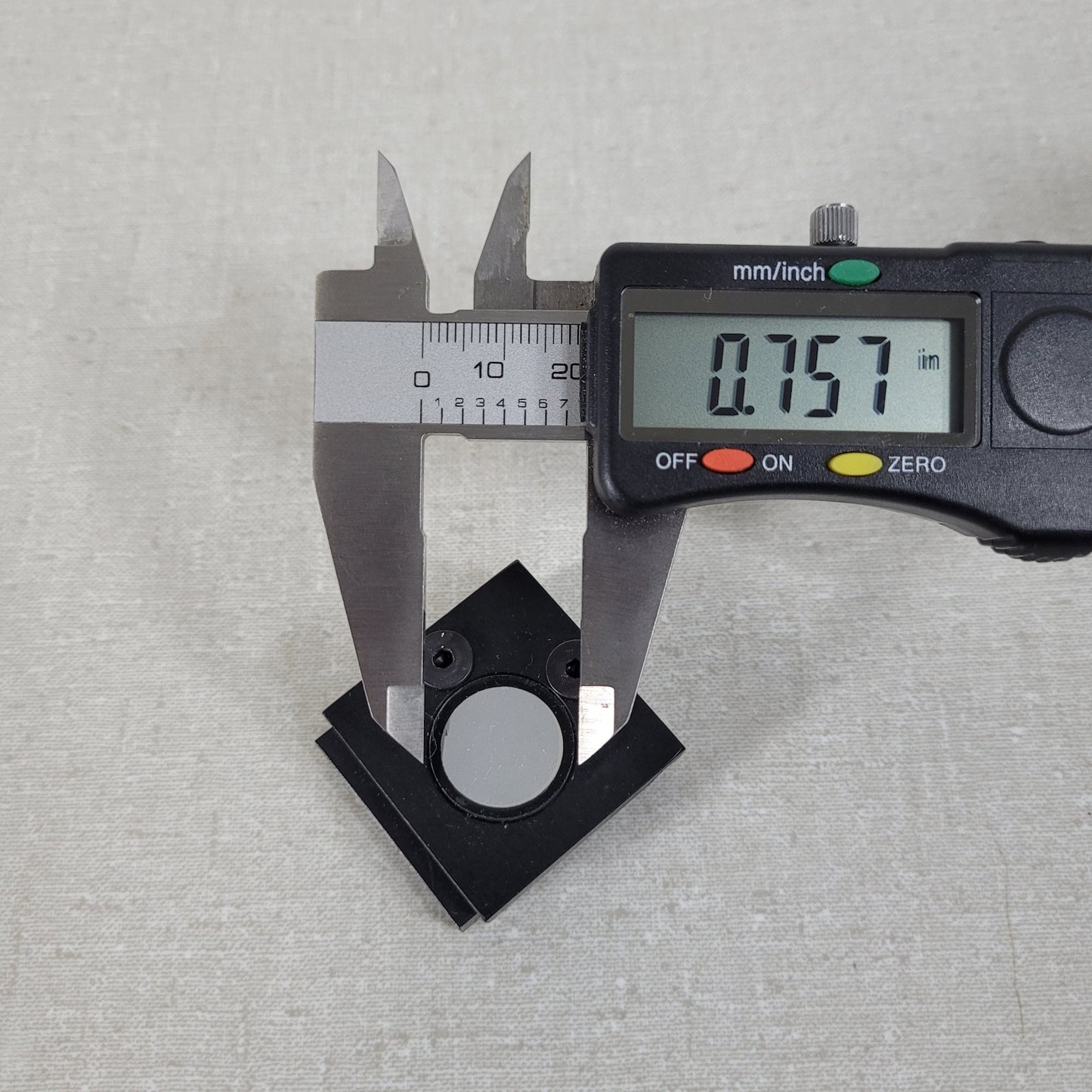 Adjustable 2-axis 0.75" Diameter Optical Mirror Mount Tilt X-Y Stage