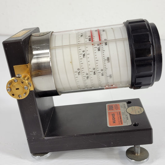Hughes 45716H-1000 Microwave Wavemeter Waveguide Frequency Meter 40-60GHz mmWave
