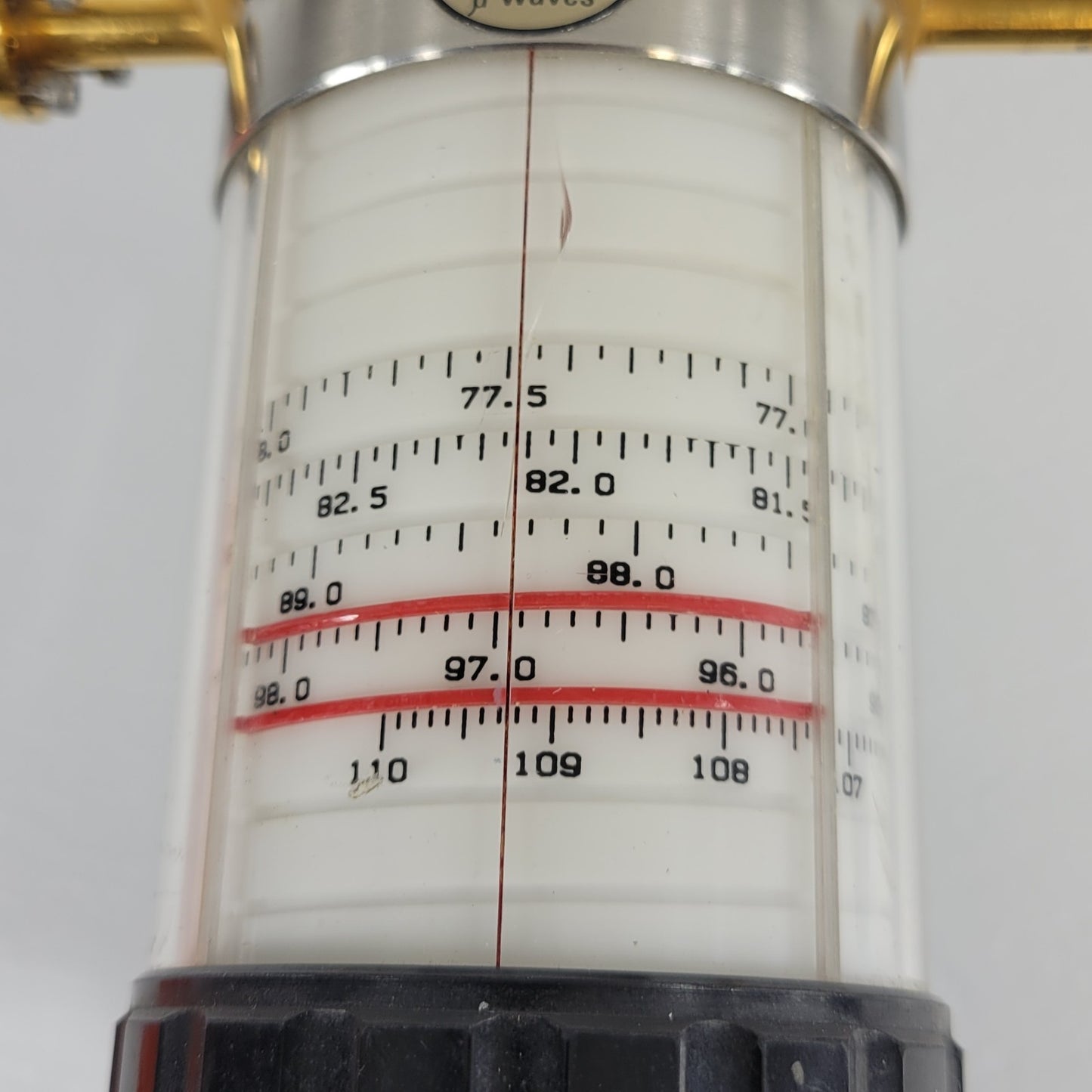 Hughes 45716H-1000 Microwave Wavemeter Waveguide Frequency Meter 40-60GHz mmWave
