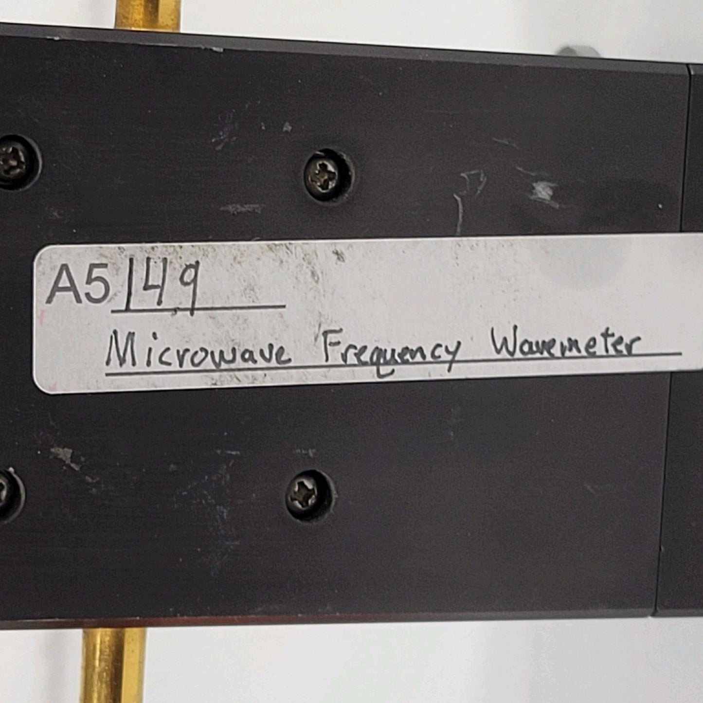 Hughes 45716H-1000 Microwave Wavemeter Waveguide Frequency Meter 40-60GHz mmWave