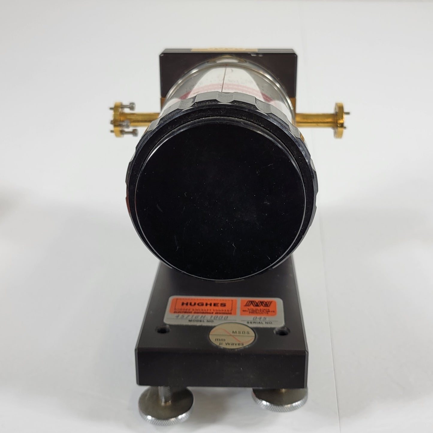 Hughes 45716H-1000 Microwave Wavemeter Waveguide Frequency Meter 40-60GHz mmWave
