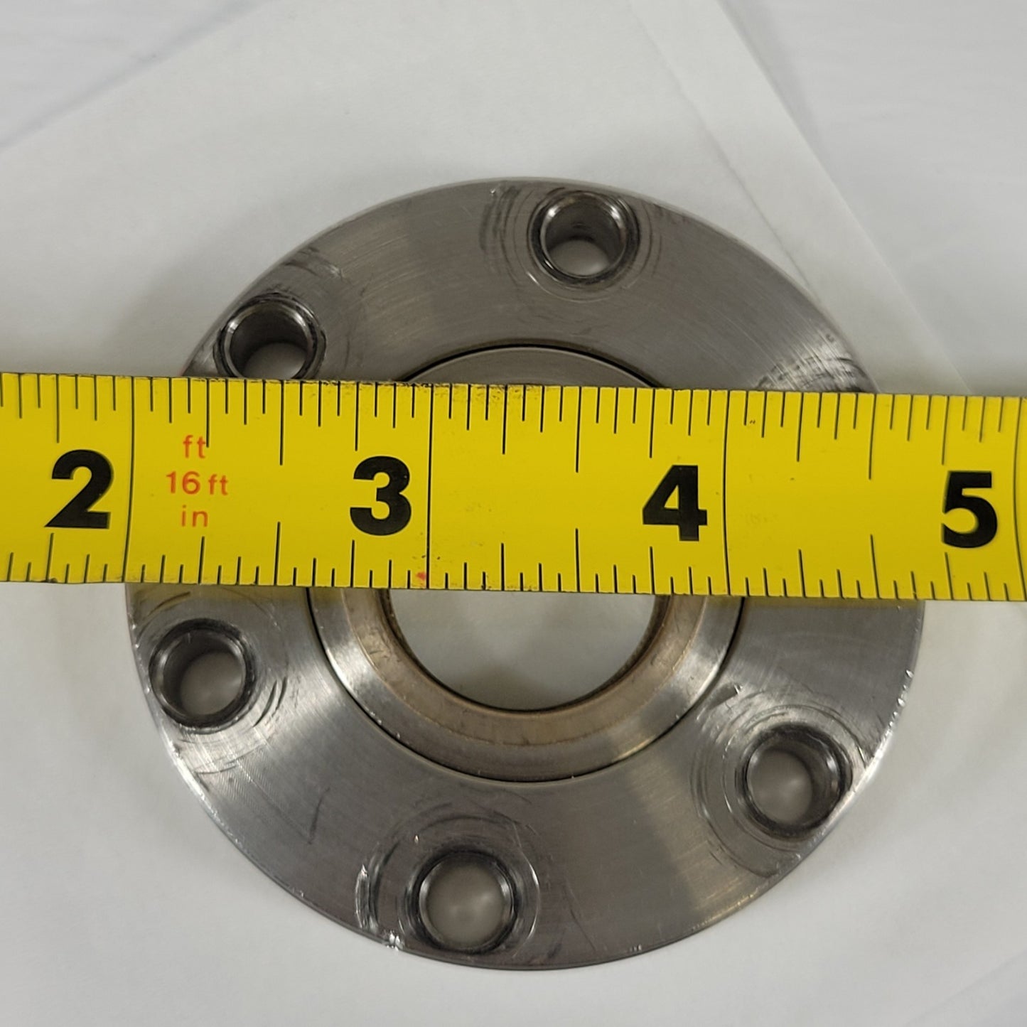 MDC MFG 2.75" CF Conflat DN35CF Viewport w/ 1" Quartz Window For UV-Transmission