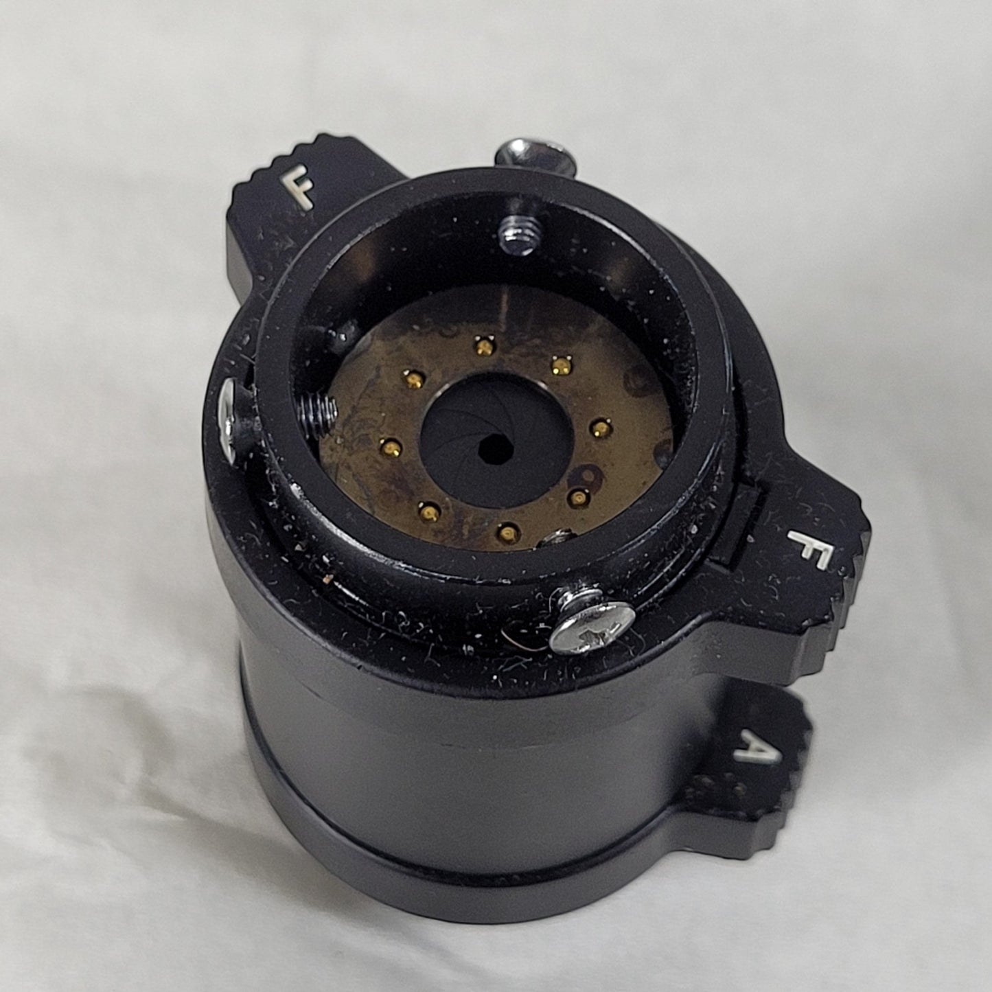 Double Variable Aperture Eyepiece Attachment Adjustable Aperture And Field Stop