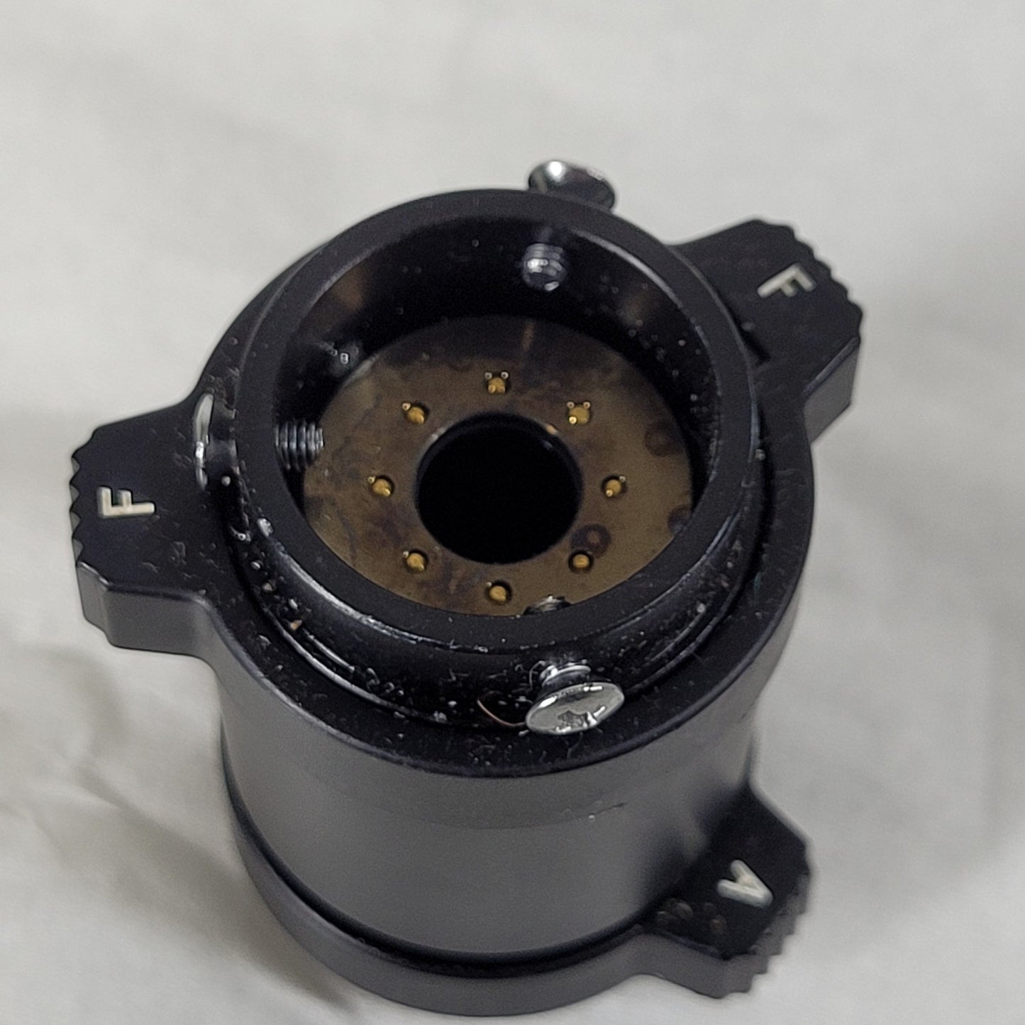 Double Variable Aperture Eyepiece Attachment Adjustable Aperture And Field Stop