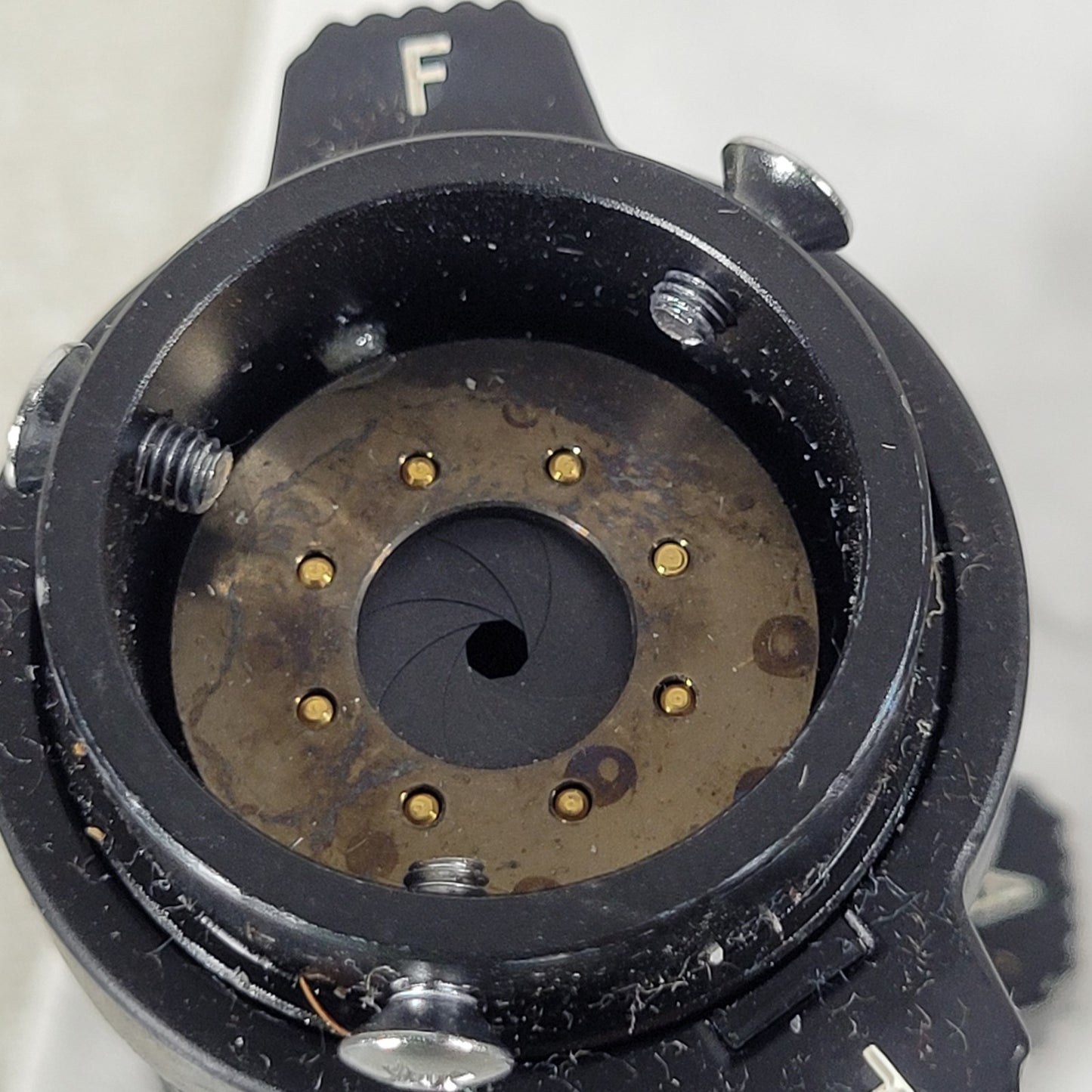 Double Variable Aperture Eyepiece Attachment Adjustable Aperture And Field Stop