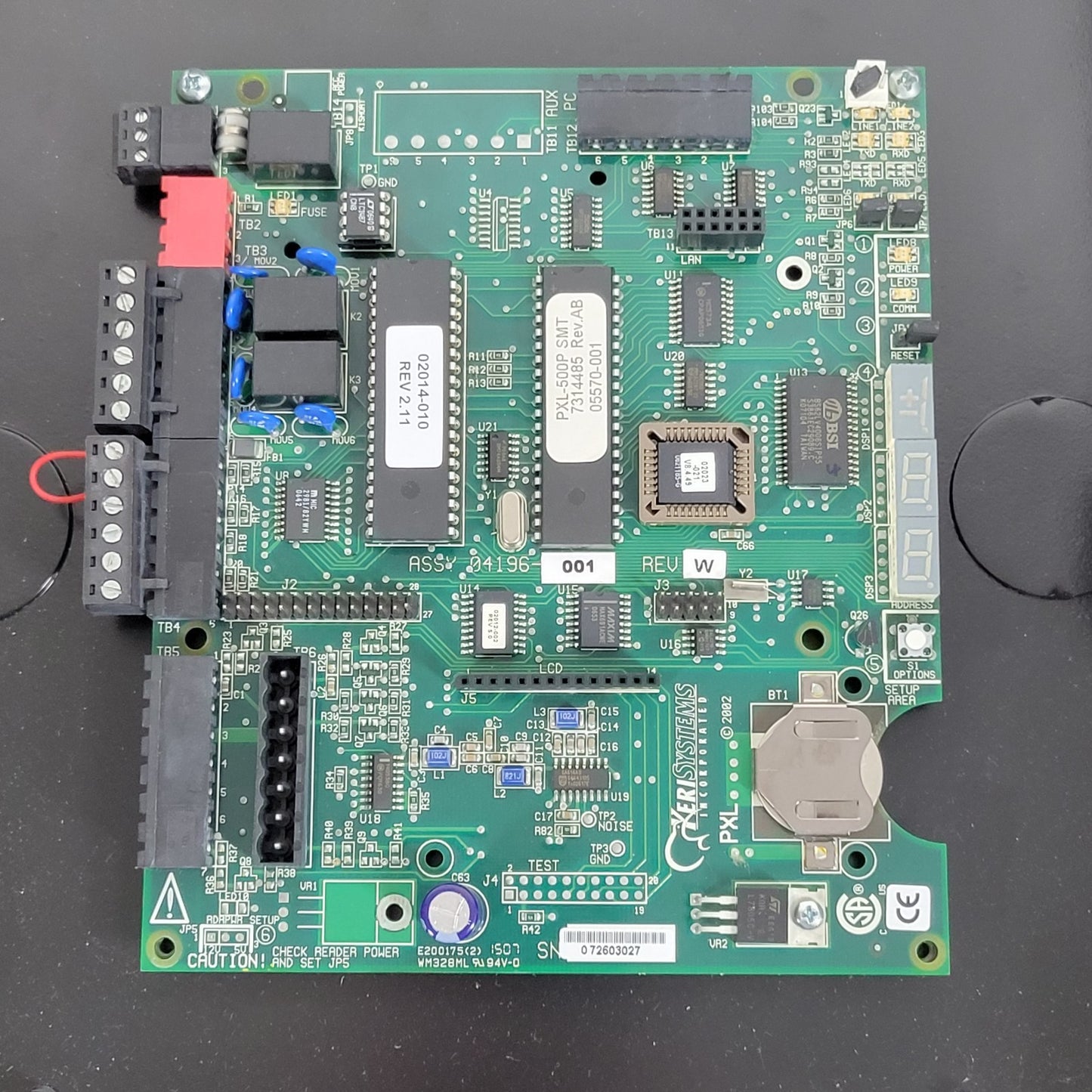 Keri PXL-500P Access Control Board with Enclosure No Lock On Box Assy