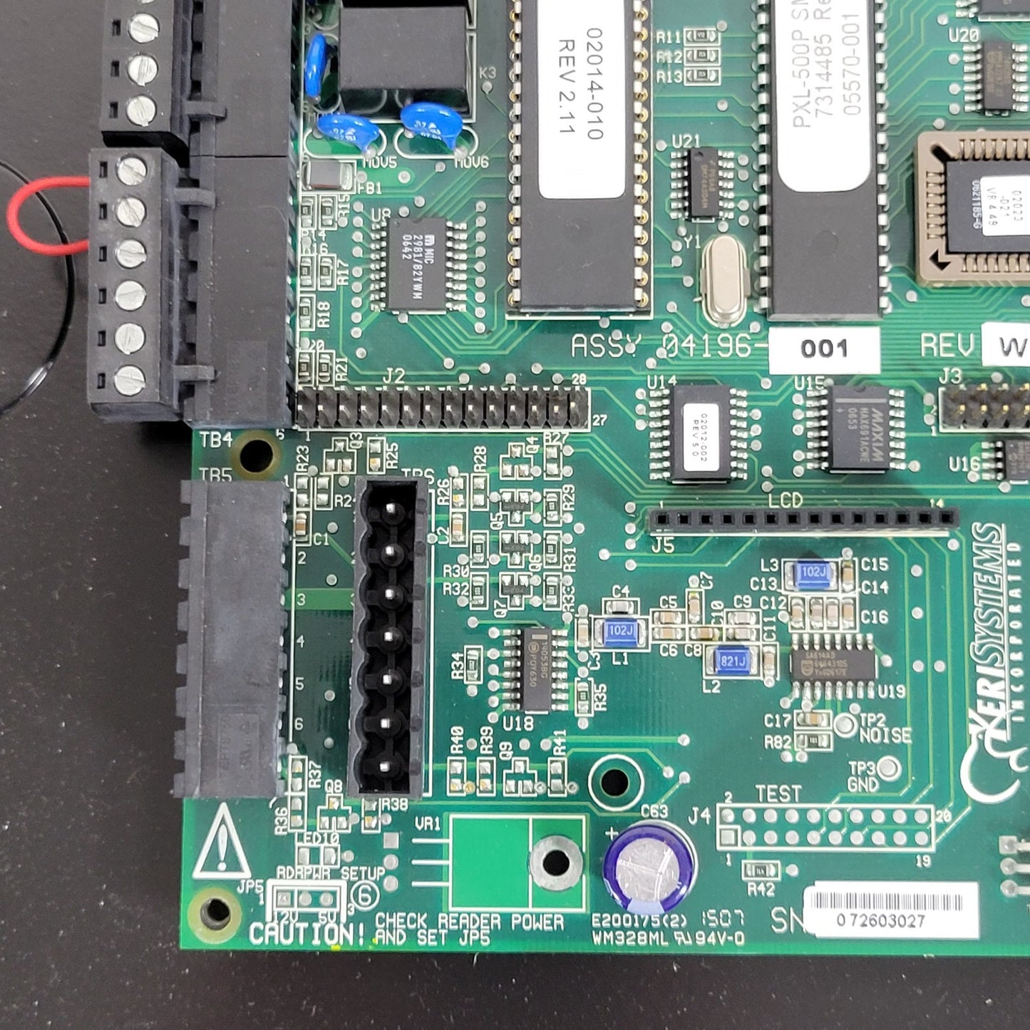 Keri PXL-500P Access Control Board with Enclosure No Lock On Box Assy