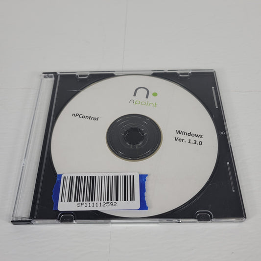 npoint nPControl Windows Ver. 1.3.0 Software Download Disk for LC.400 Piezo
