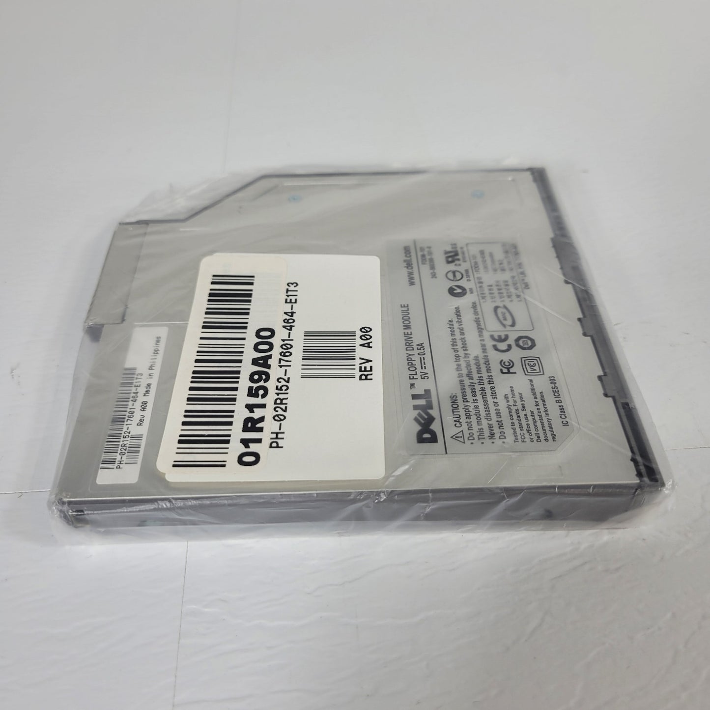 Dell 7T761-A01 REVA00 Floppy Drive Module IC Class B ICES-003