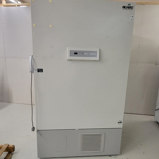 FOR PARTS Nuaire NU-9668GC Ultra Low -86C Lab Freezer 3 Adjustable Shelves