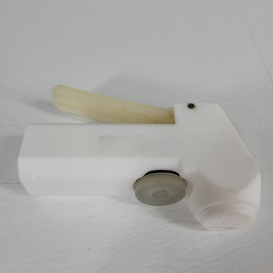 TEQCOM PTFE White Manual Power Spray Blow Gun Chemical Resistant ISO 9001