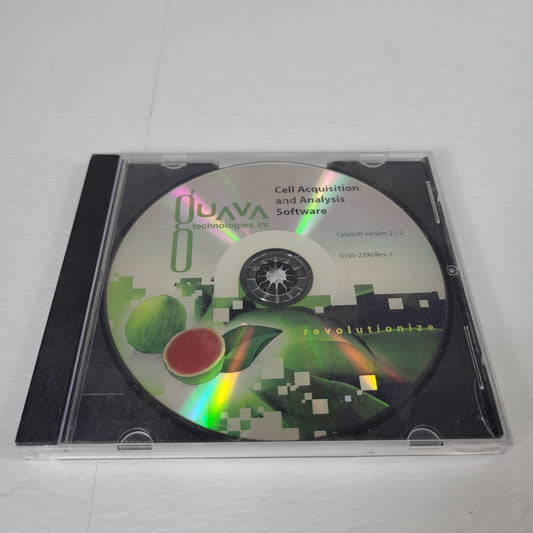 Guava Technologies Cell Acquisition and Analysis Software CytoSoft Version 2.1.2