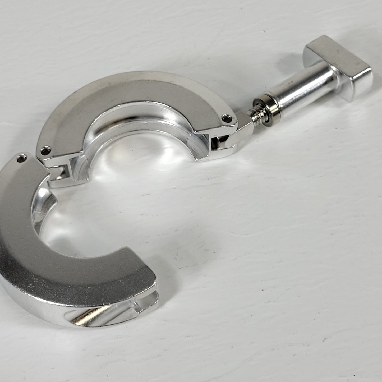 High Vacuum Clamp KF25 NW25 Aluminum Flange Joint Connector Twist Fastener