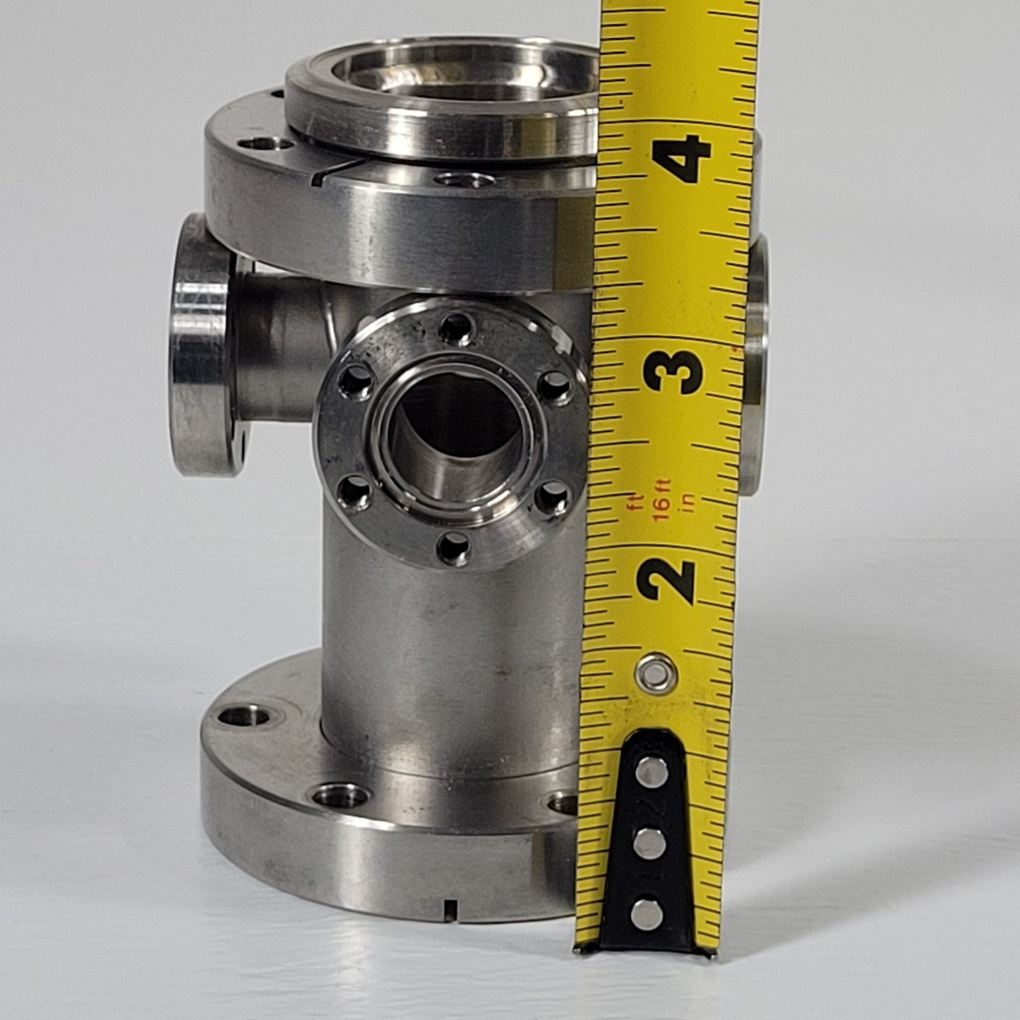 6-Way Cross Vacuum Chamber DN35CF 2.75" CF Reducer DN16CF 1.33" Conflat SS
