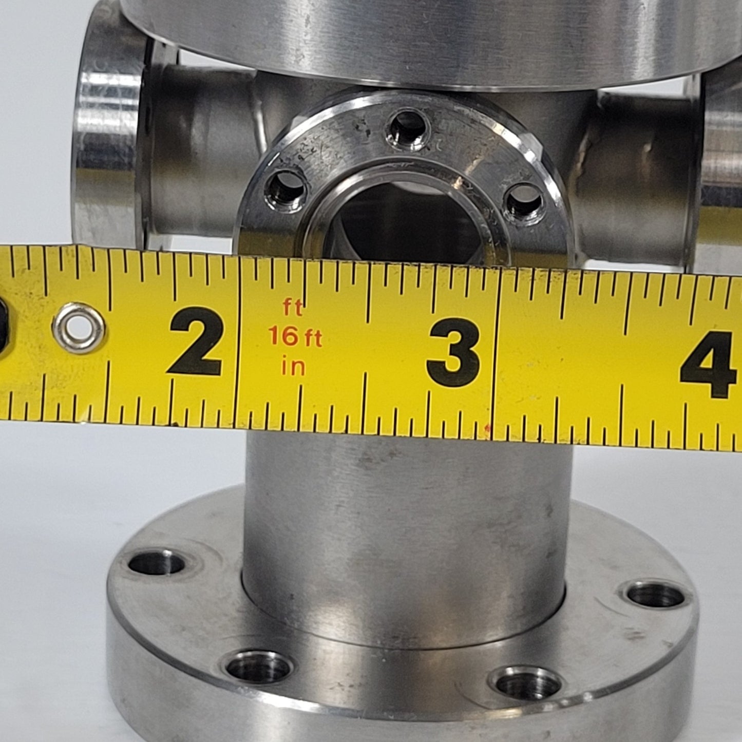 6-Way Cross Vacuum Chamber DN35CF 2.75" CF Reducer DN16CF 1.33" Conflat SS