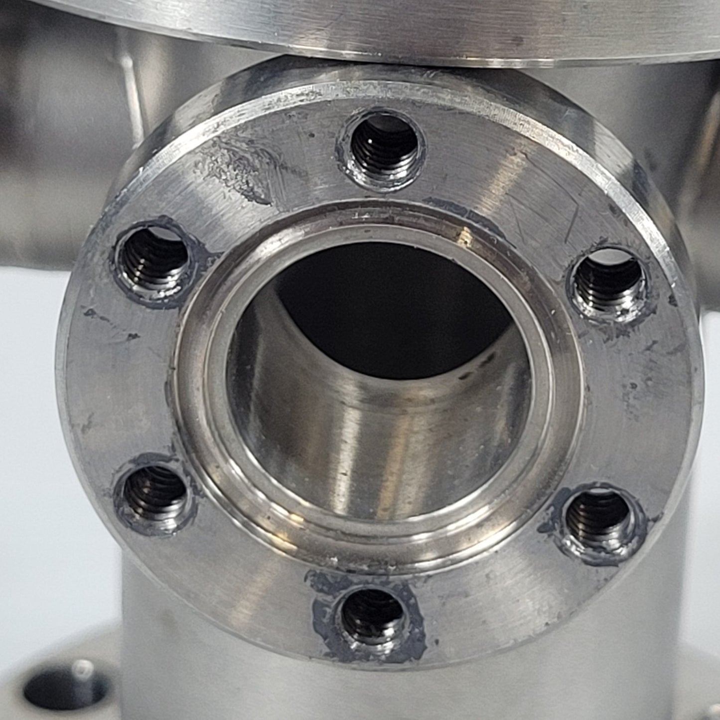 6-Way Cross Vacuum Chamber DN35CF 2.75" CF Reducer DN16CF 1.33" Conflat SS