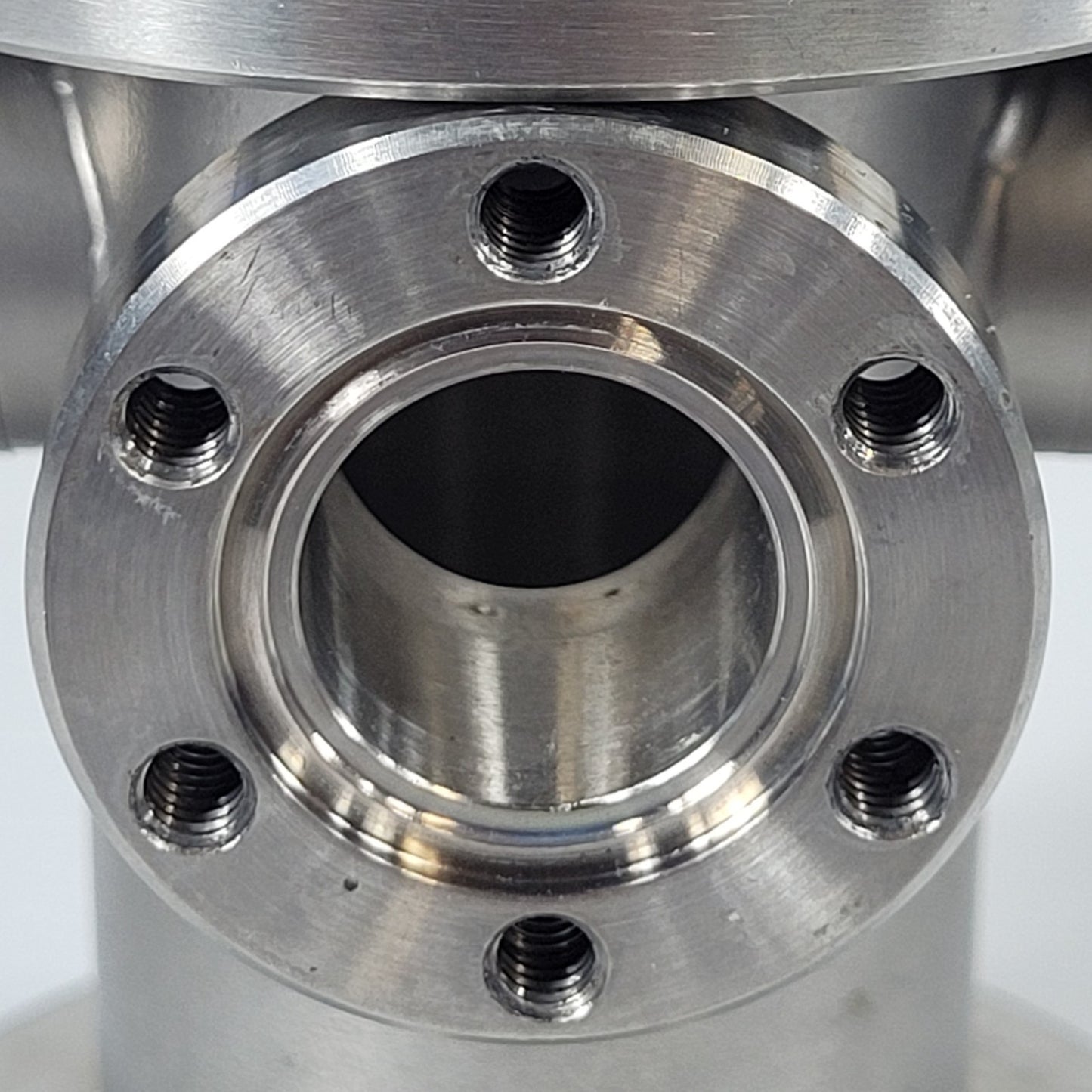 6-Way Cross Vacuum Chamber DN35CF 2.75" CF Reducer DN16CF 1.33" Conflat SS