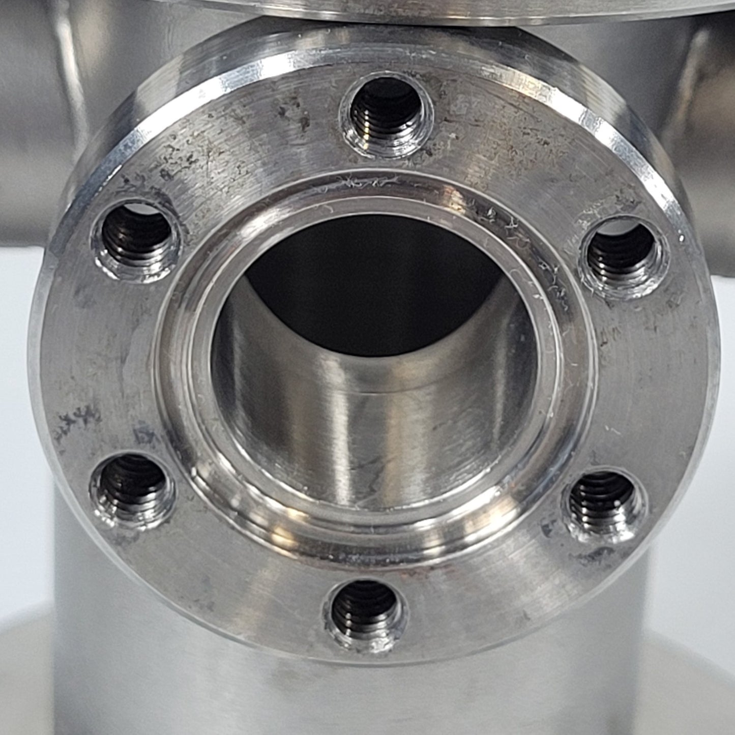 6-Way Cross Vacuum Chamber DN35CF 2.75" CF Reducer DN16CF 1.33" Conflat SS