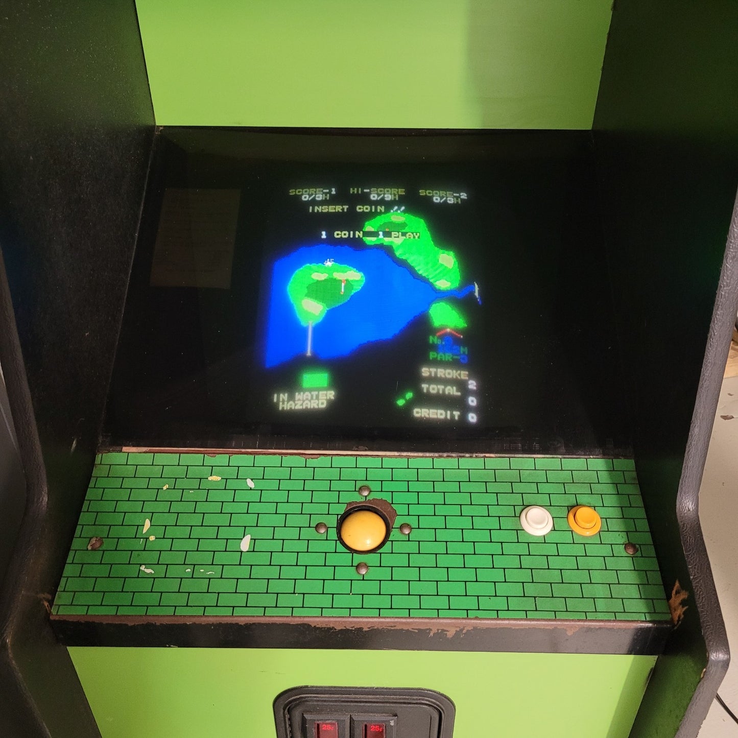 Vintage Taito Birdie King 2 II Arcade Video Game Cabinet 1983 -Tested Working