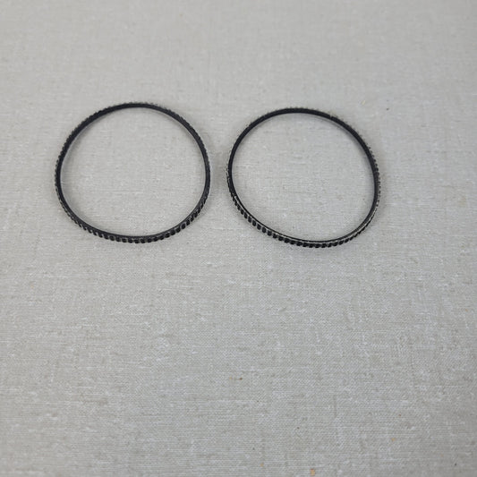 2x Replacement Belts for UDY Corporation 3010-080P Cyclone Sample Mill