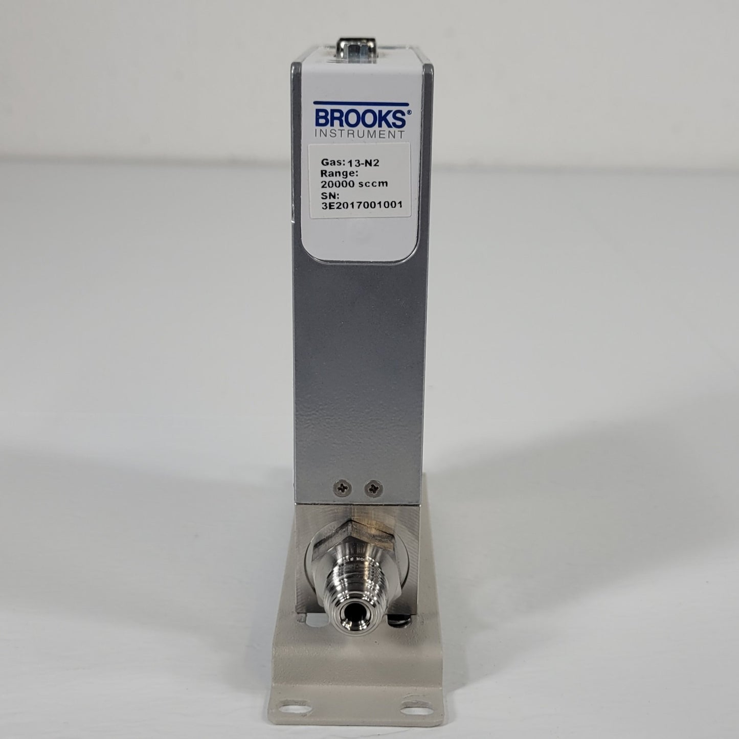Brooks GF040 0013020L Mass Flow Controller MFC N2 Nitrogen Gas 20000SCCM Range