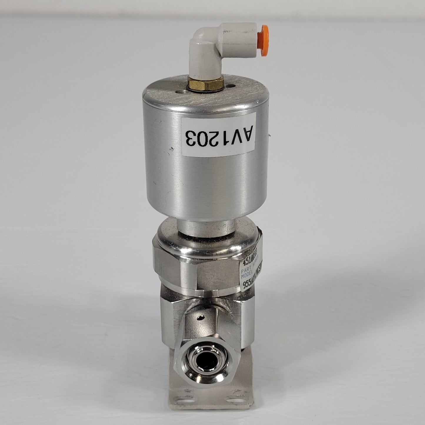 Parker Veriflo 955A0PLPNCSVCRFF2.78 Diaphragm Pneumatic Valve 1/4" VCR 955A