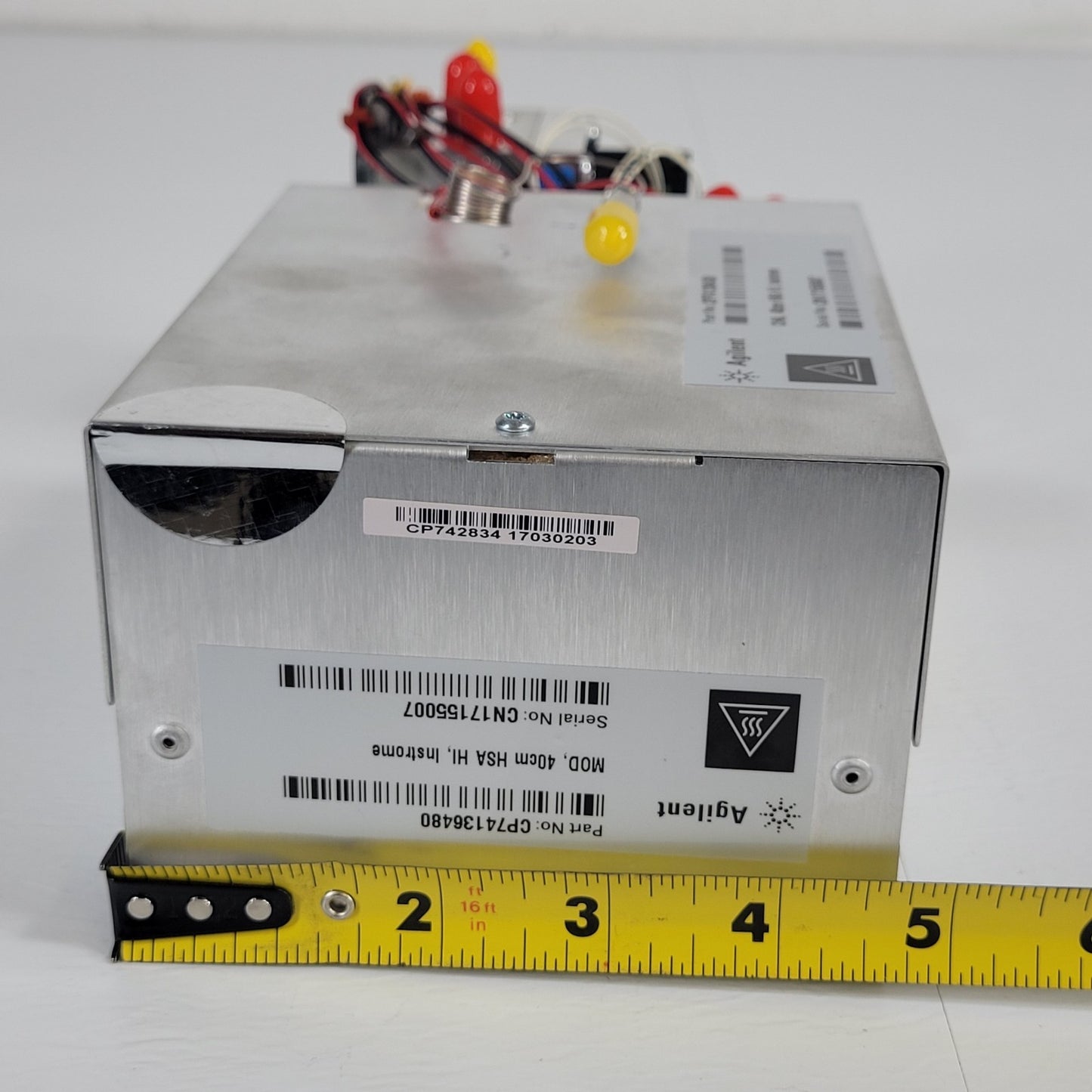 Agilent CP74136450 490 Micro GC Channel Straight Heated Injector Haysep A 40cm