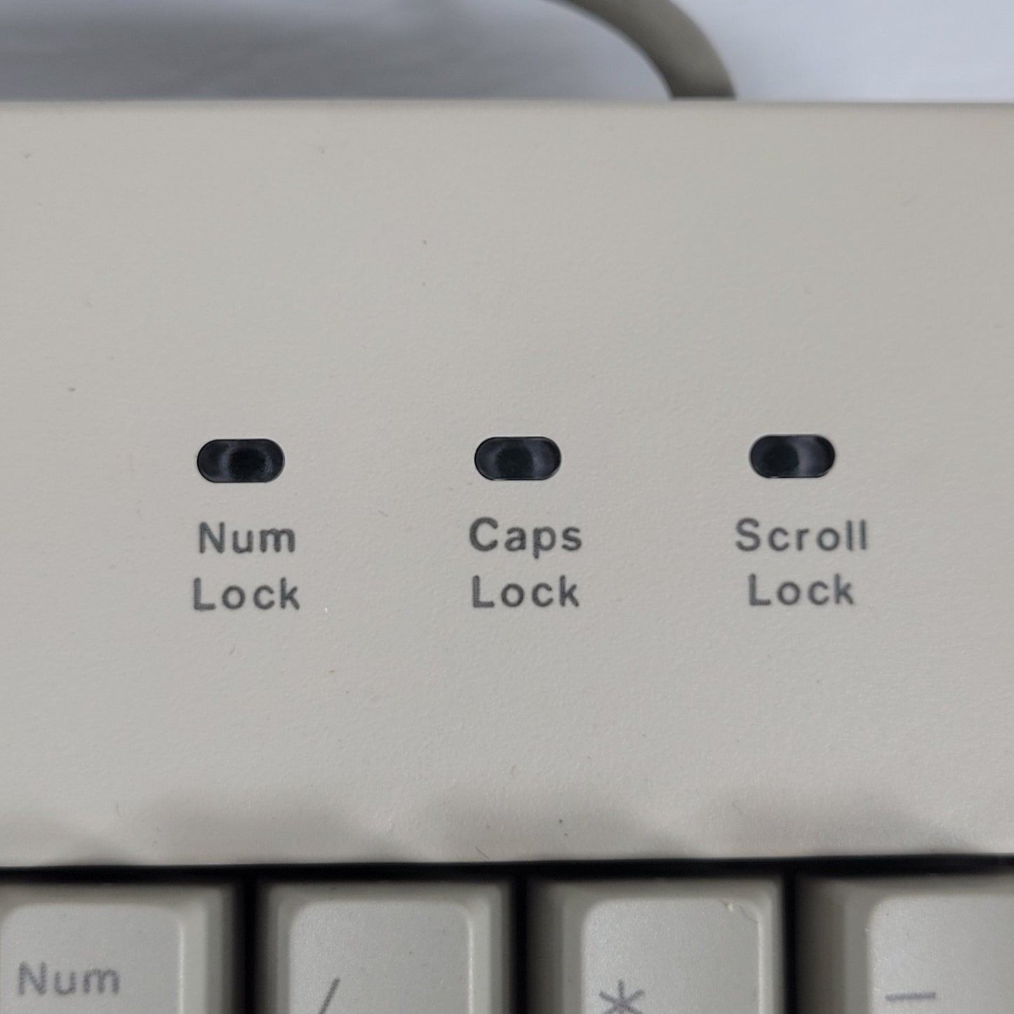 Vintage Cherry RS 6000 G83-6104Lanus/00 Beige Keyboard For Microsoft Windows 95