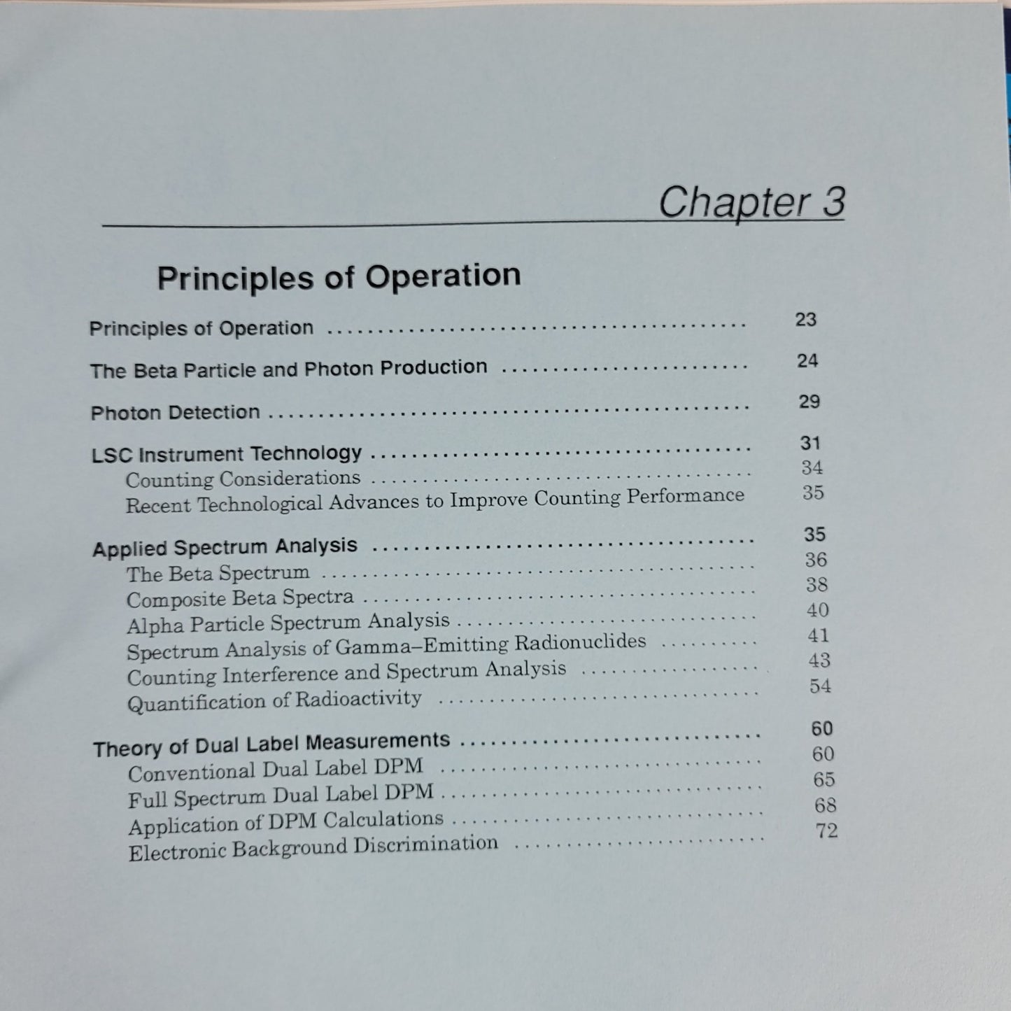 Packard Tri-Carb Liquid Scintillation Analyzer Operation Manual 2100TR/2300TR
