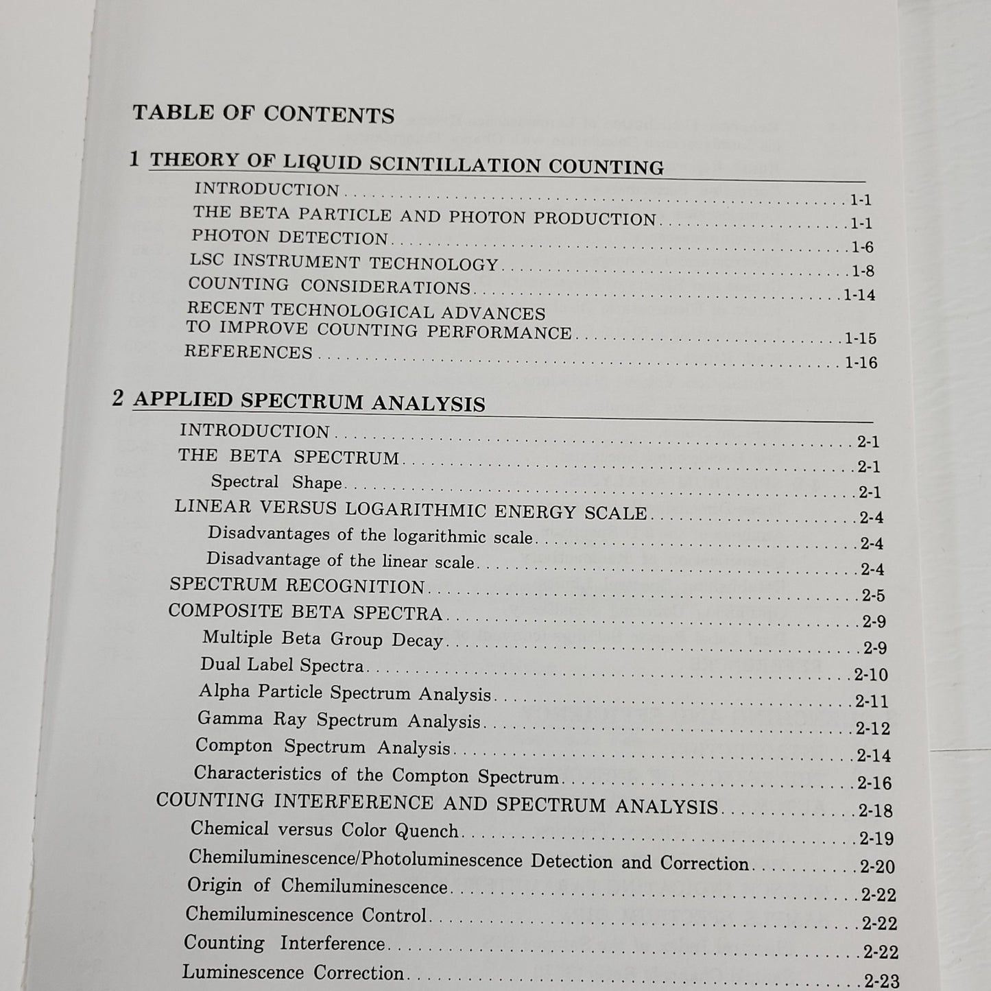 Packard Liquid Scintillation Counting LSC In Practice Binder & LSC Textbook