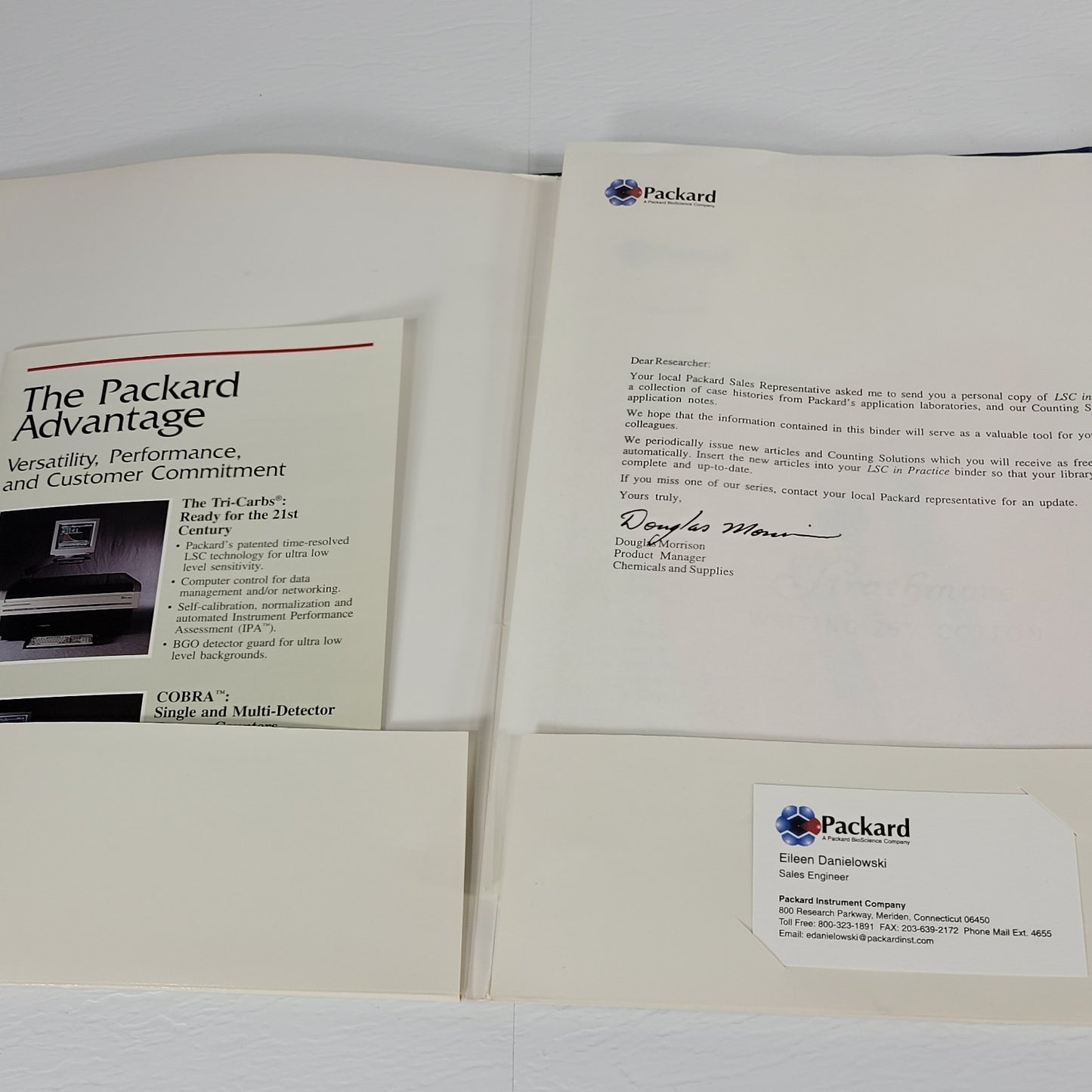 Packard Liquid Scintillation Counting LSC In Practice Binder & LSC Textbook