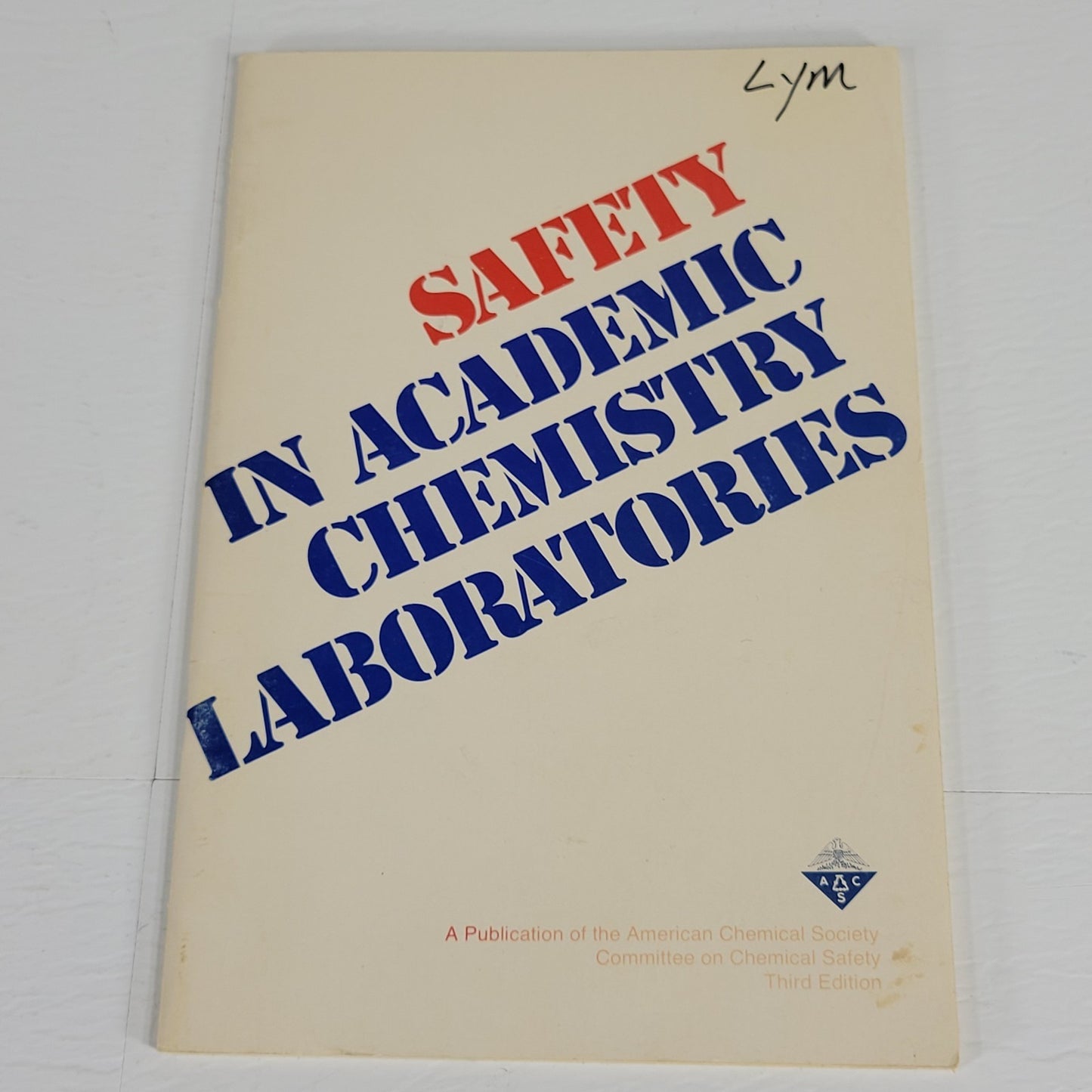 Hazardous Chemical Safety Book Set Academic Chemistry Labs & Disposal Guide 1984