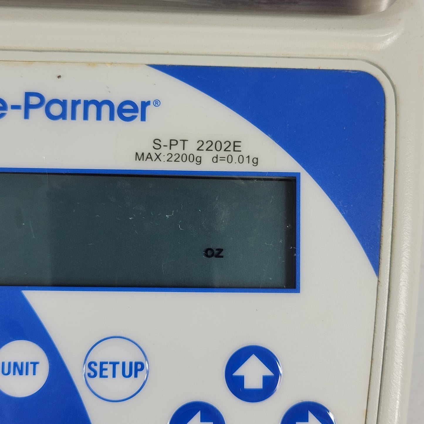 Cole-Parmer LB-200-2202e Toploading Precision Balance 2200g Capacity x .01g