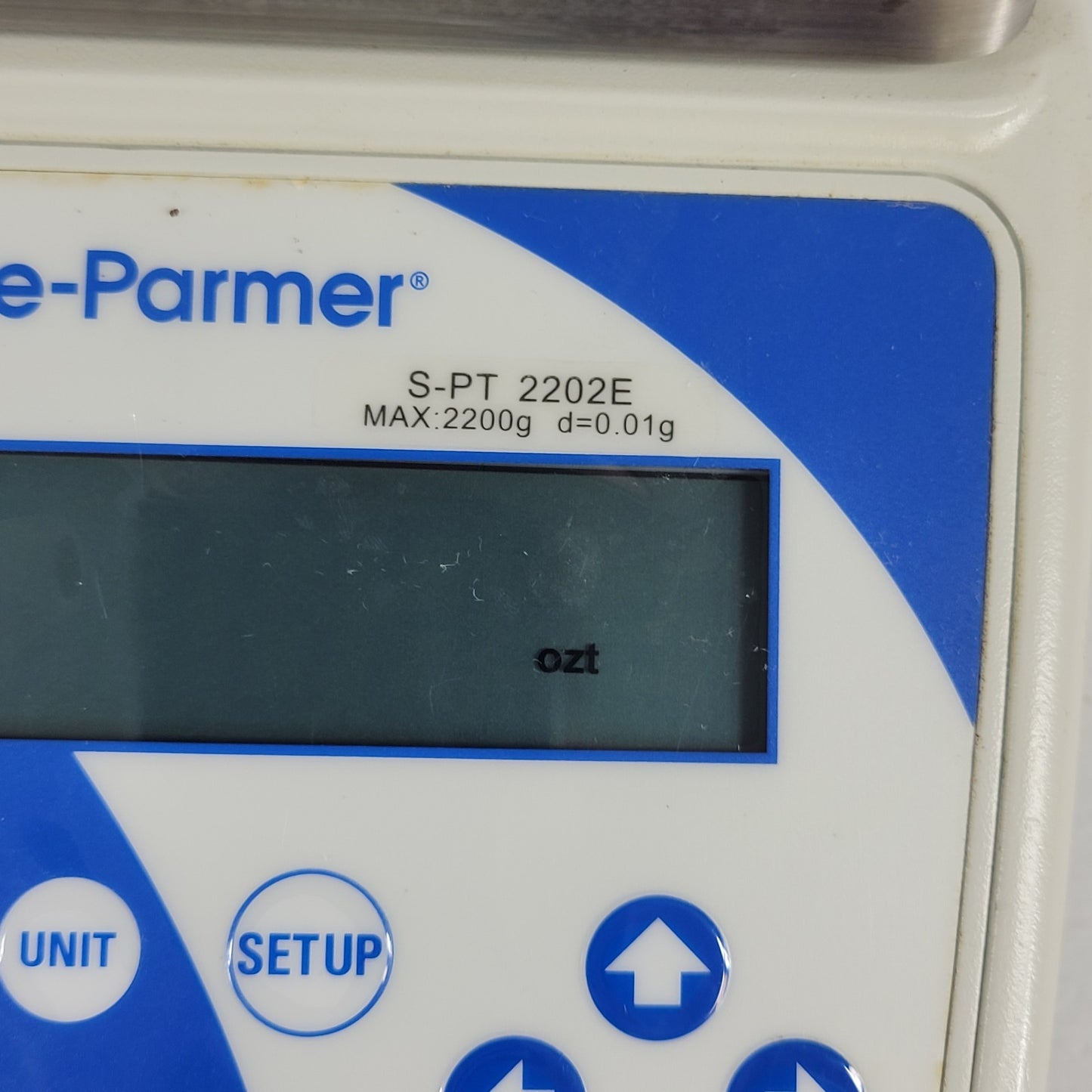 Cole-Parmer LB-200-2202e Toploading Precision Balance 2200g Capacity x .01g
