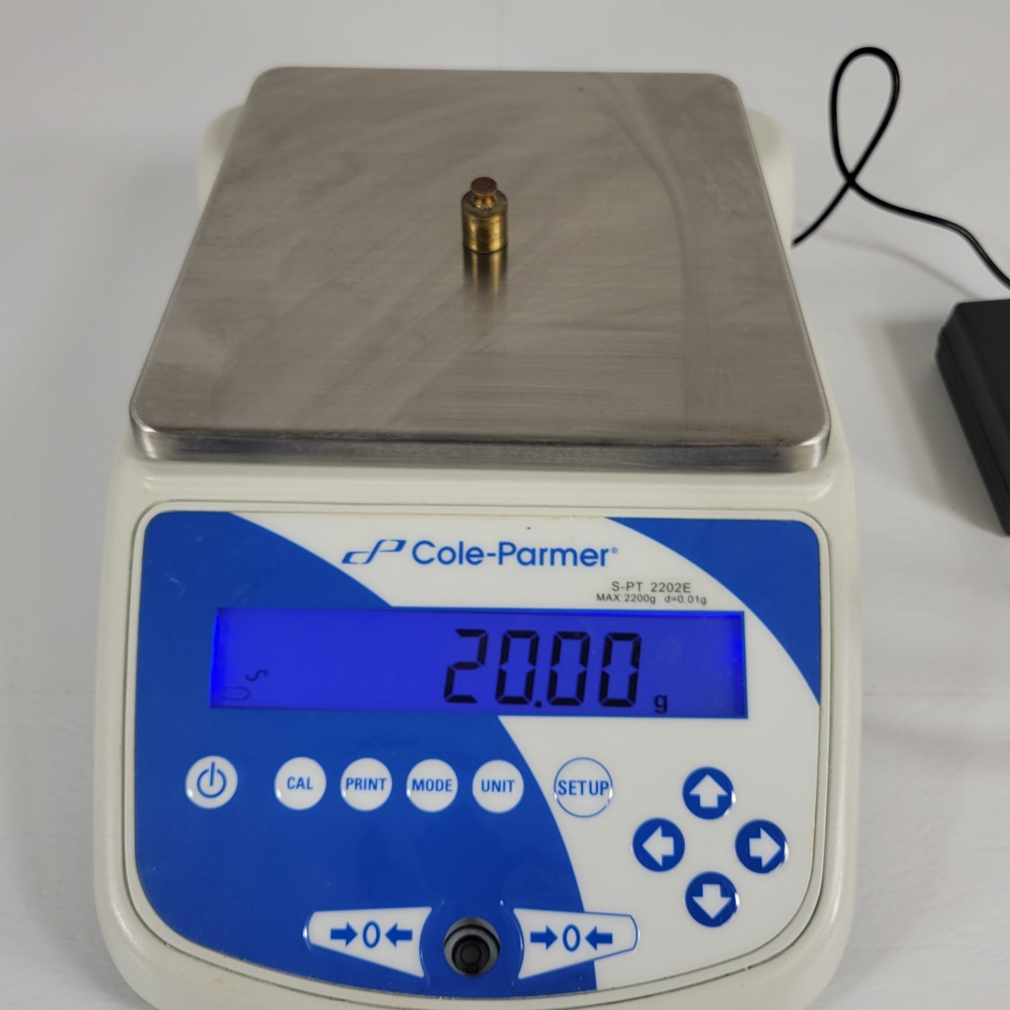 Cole-Parmer LB-200-2202e Toploading Precision Balance 2200g Capacity x .01g