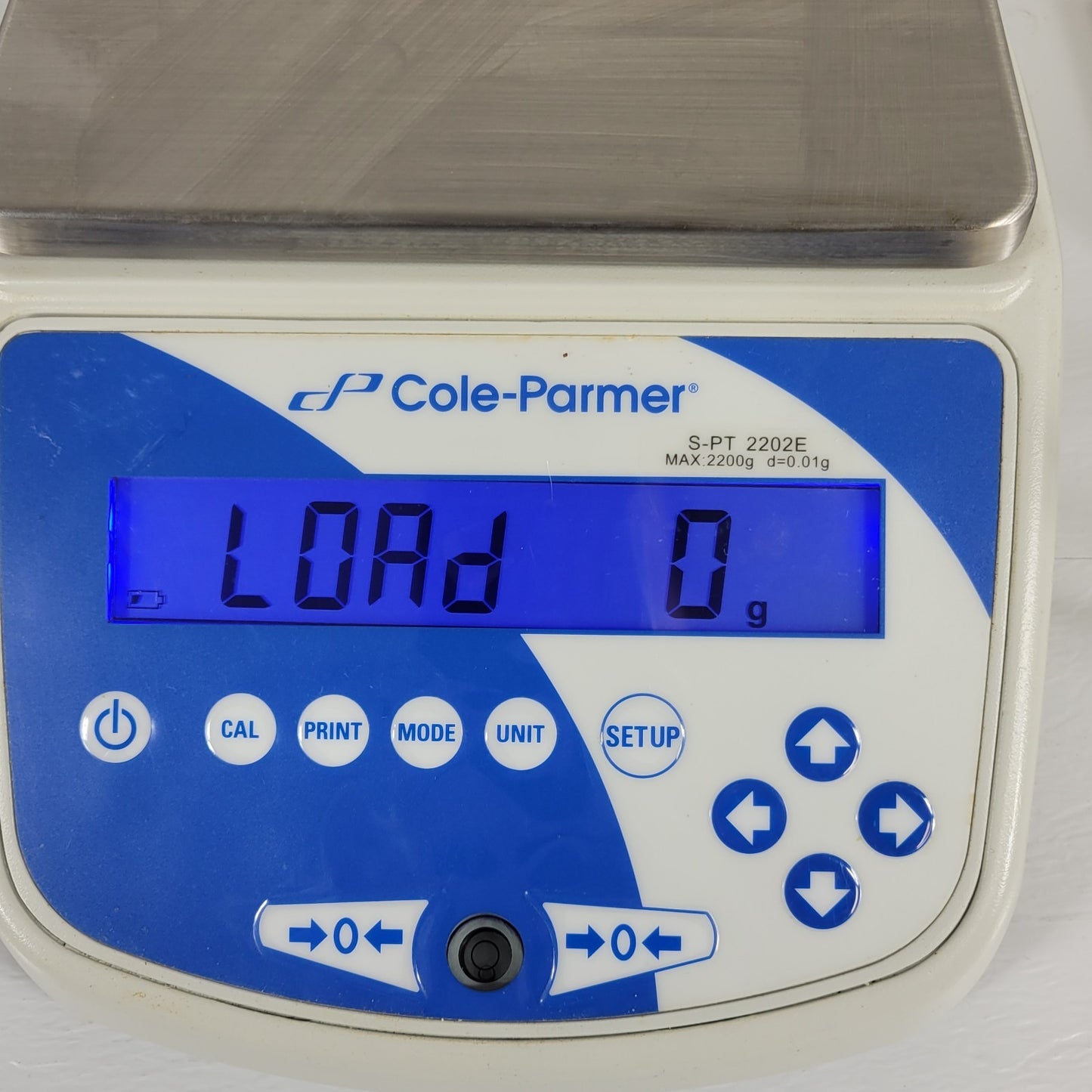 Cole-Parmer LB-200-2202e Toploading Precision Balance 2200g Capacity x .01g