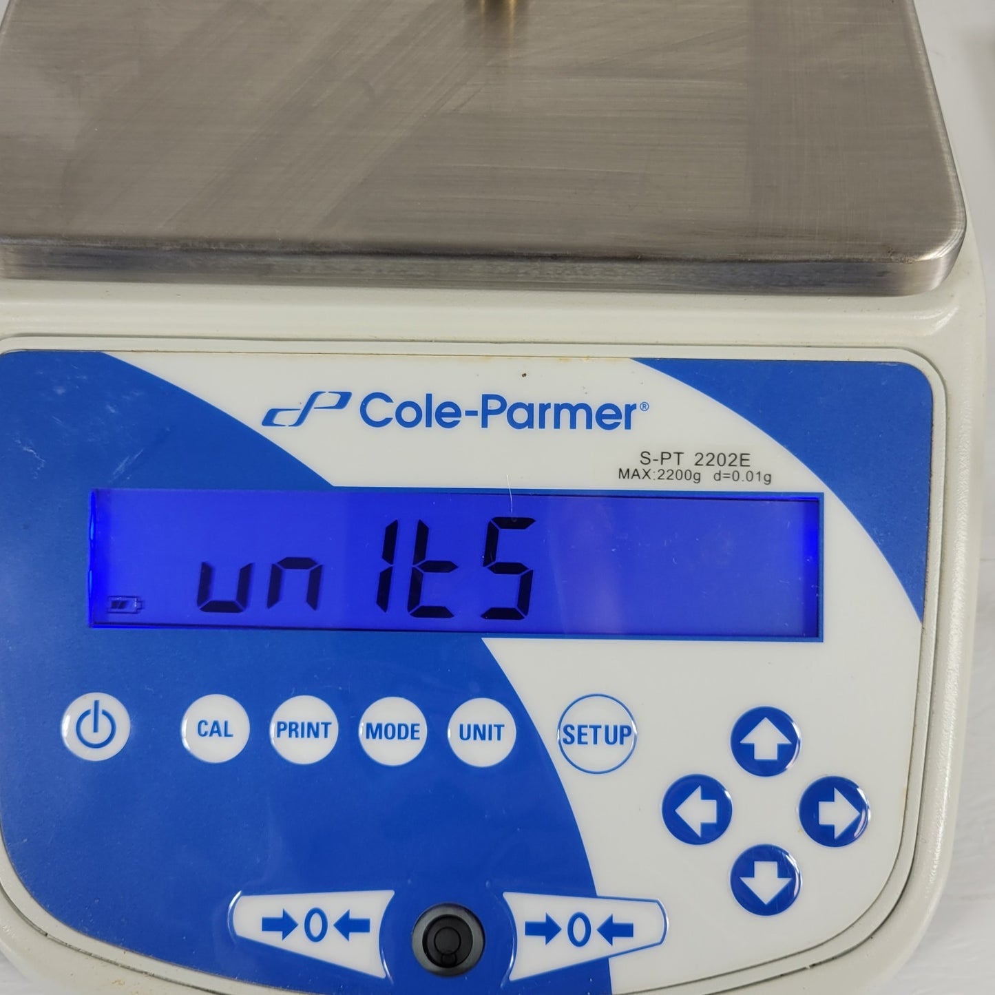 Cole-Parmer LB-200-2202e Toploading Precision Balance 2200g Capacity x .01g