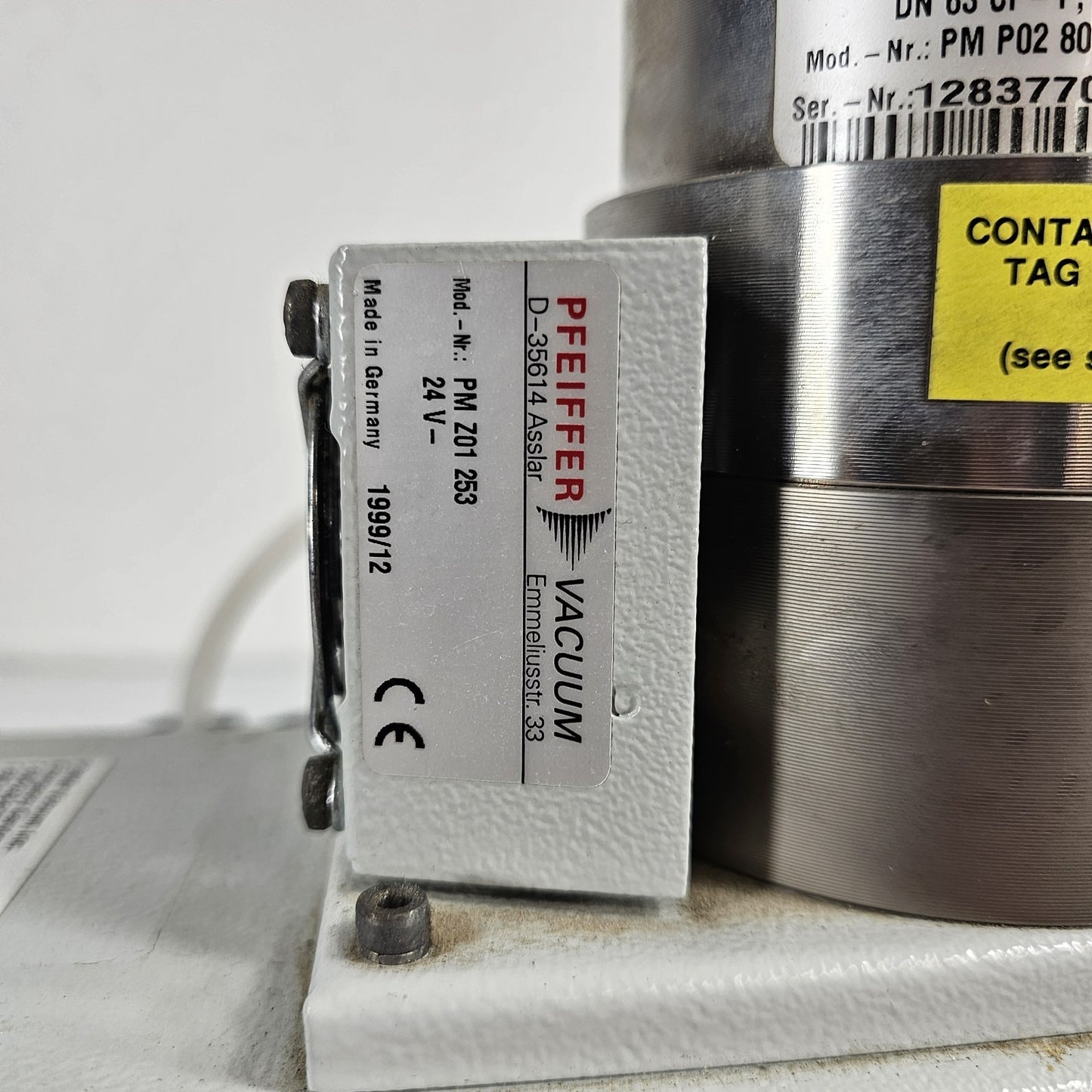 FOR PARTS Pfeiffer High Vacuum Turbo Pumping Station TSU 071E TMU 071 P TC 600