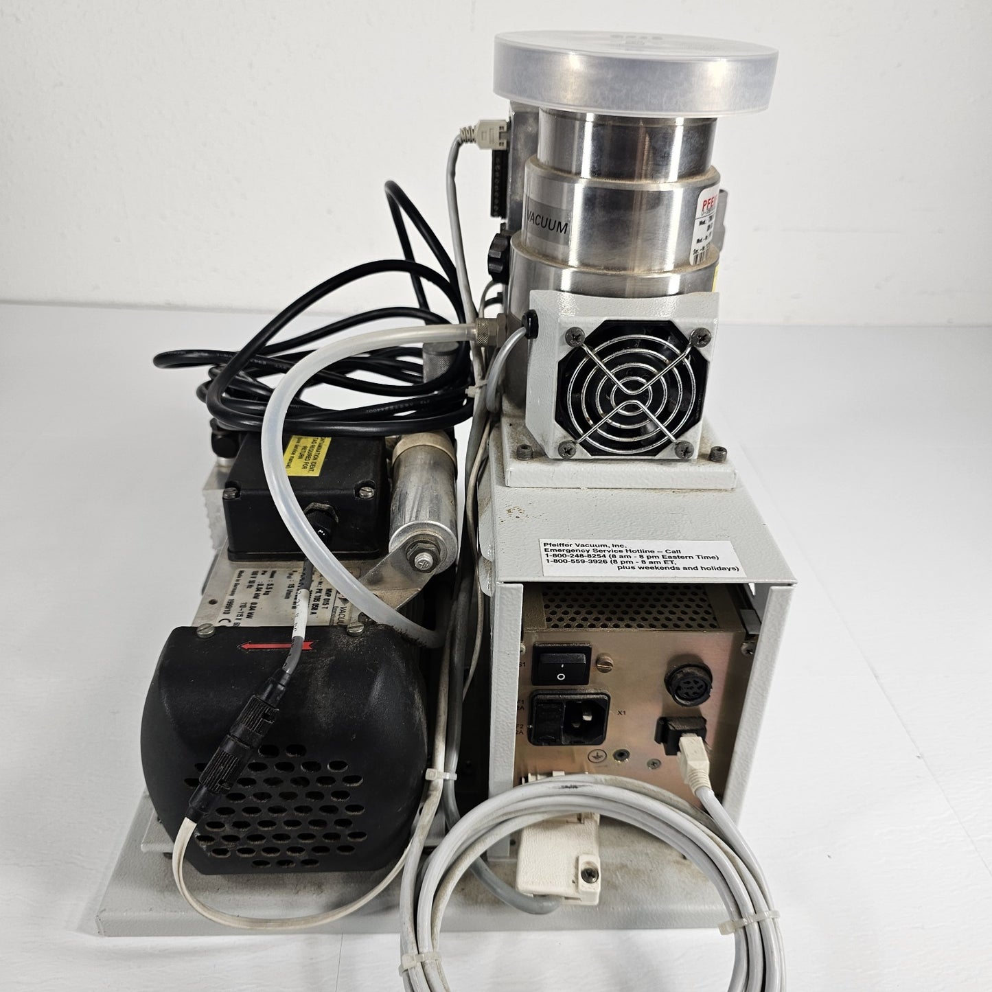 FOR PARTS Pfeiffer High Vacuum Turbo Pumping Station TSU 071E TMU 071 P TC 600