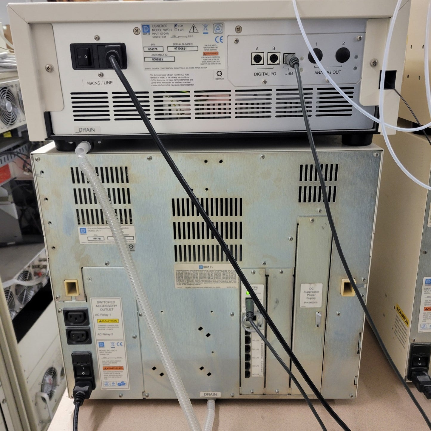 Dionex Thermo Chromatography ICS-3000 AS VWD EG DP DC Chromeleon 6 Software + PC