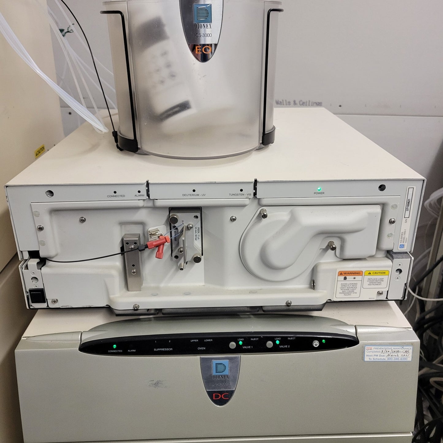 Dionex Thermo Chromatography ICS-3000 AS VWD EG DP DC Chromeleon 6 Software + PC