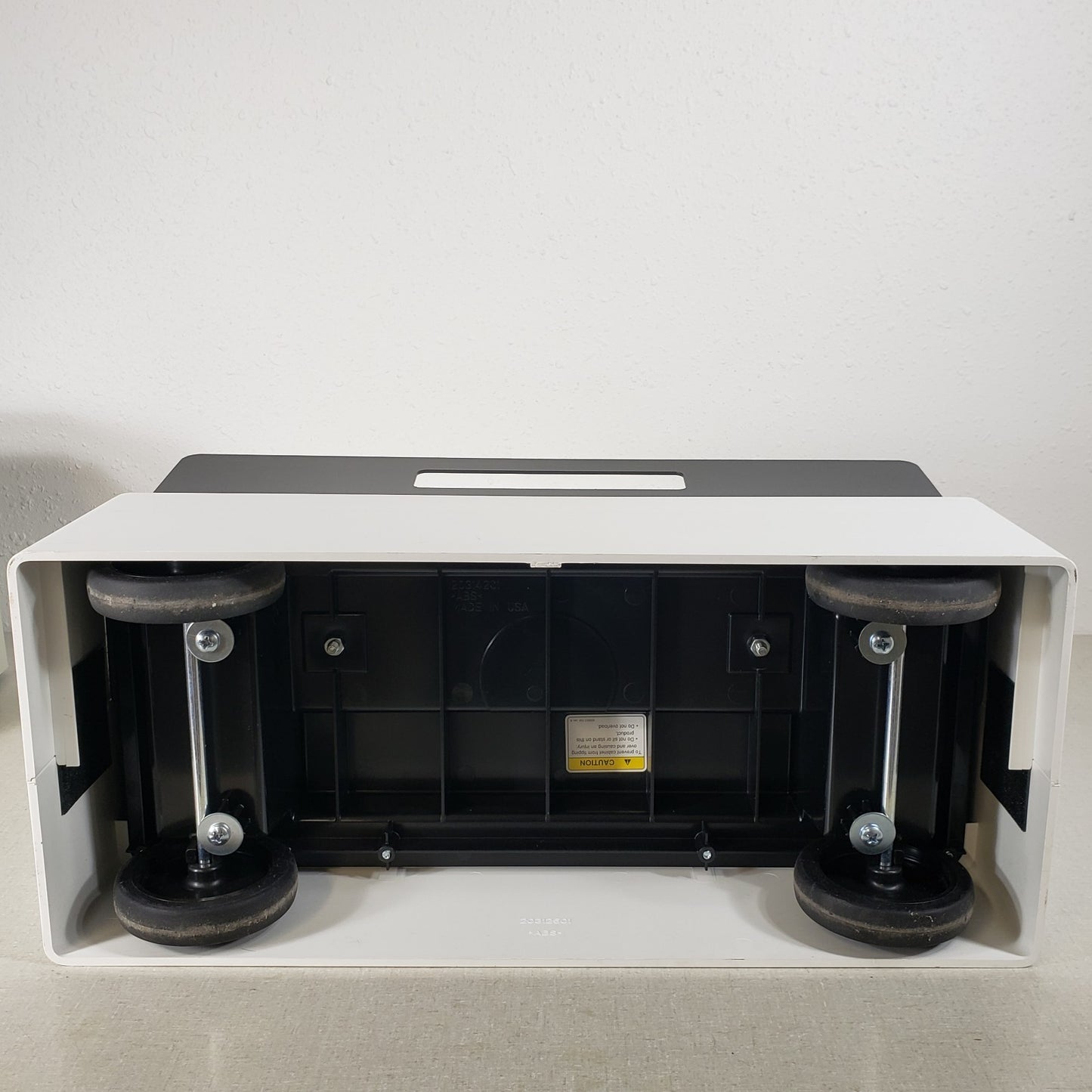 Steelcase SOTO II Mobile Desk Caddy Storage 21"×9" 2-Shelf Office Organizer