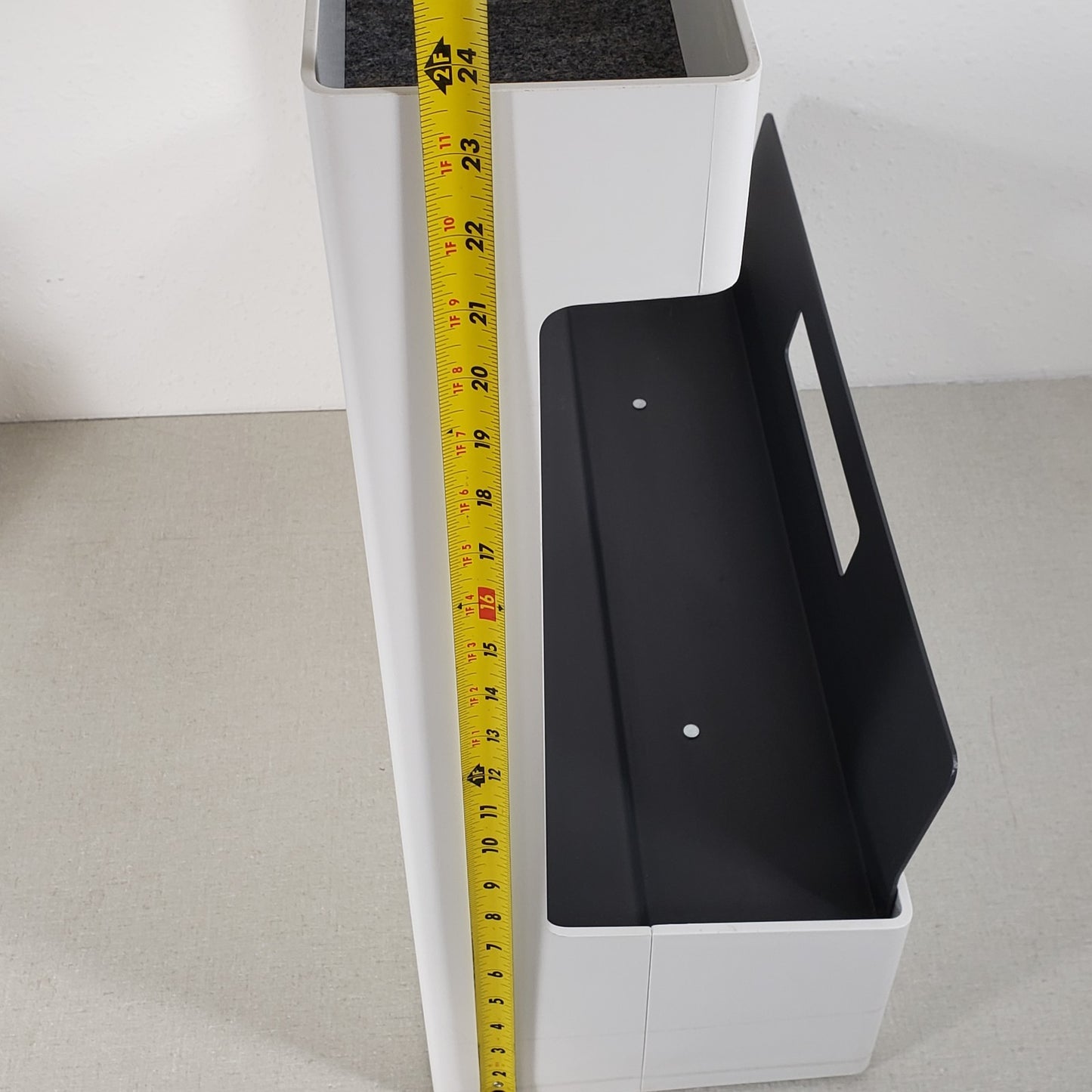 Steelcase SOTO II Mobile Desk Caddy Storage 21"×9" 2-Shelf Office Organizer