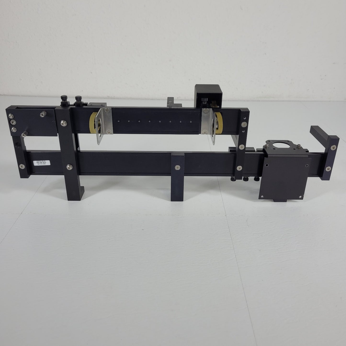 Small "V" Optical Rail Assembly High Precision Belt Driven Lens Movement Bruker